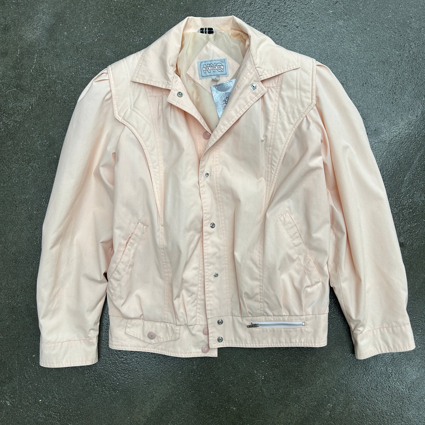 Vintage New York Girl Bomber Jacket