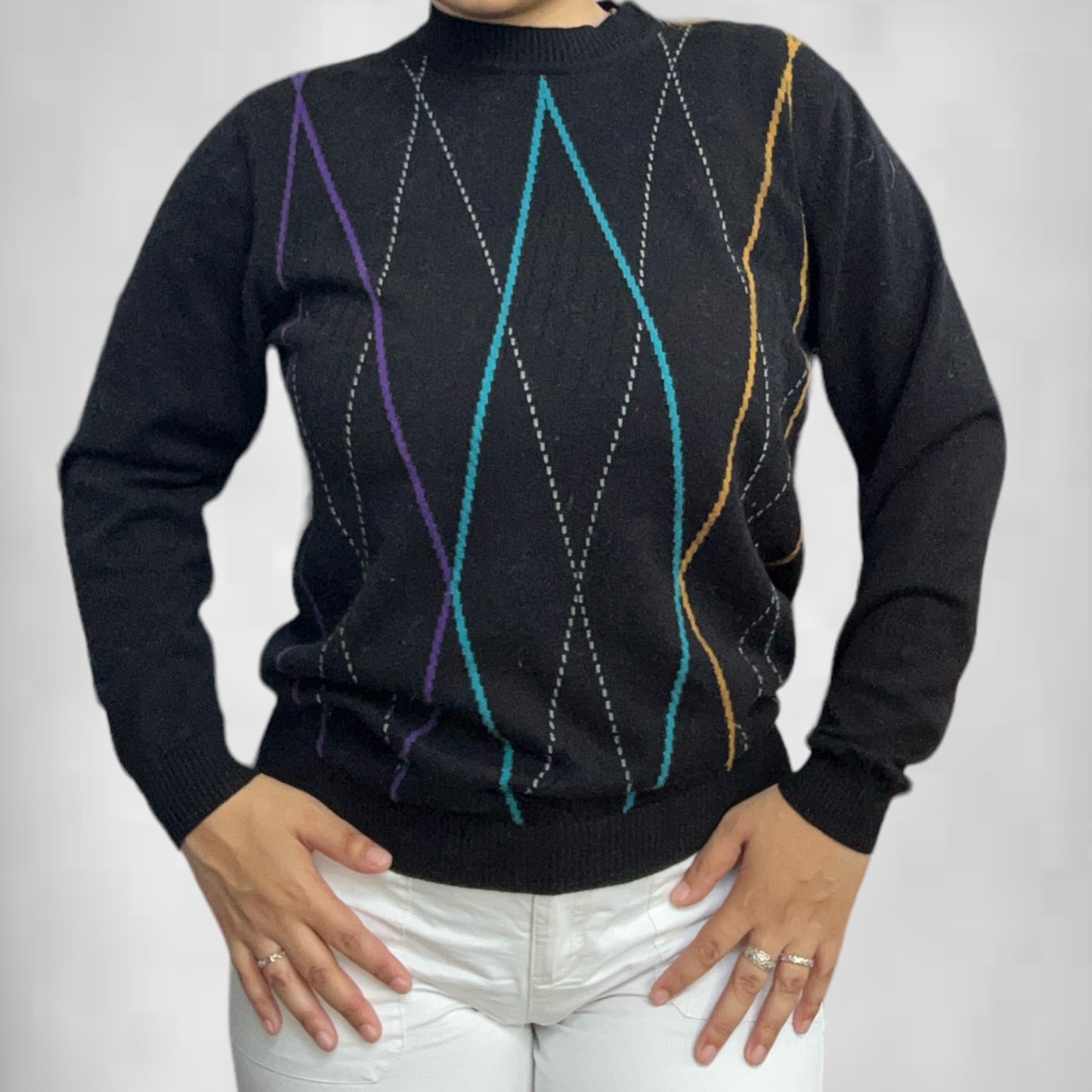Vintage LaVanè New York Argyle Sweater