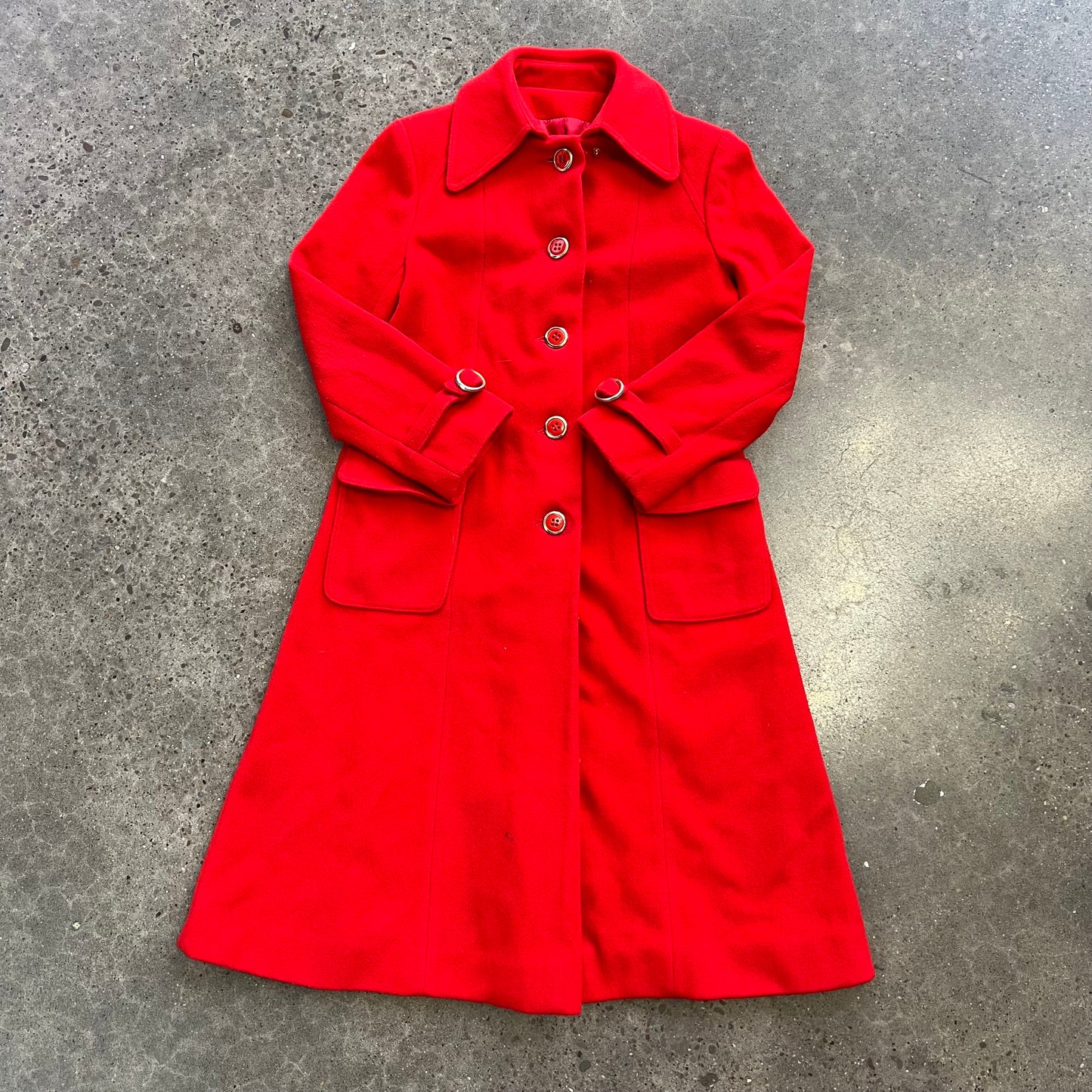 Vintage Kinsler Wool Trench Coat