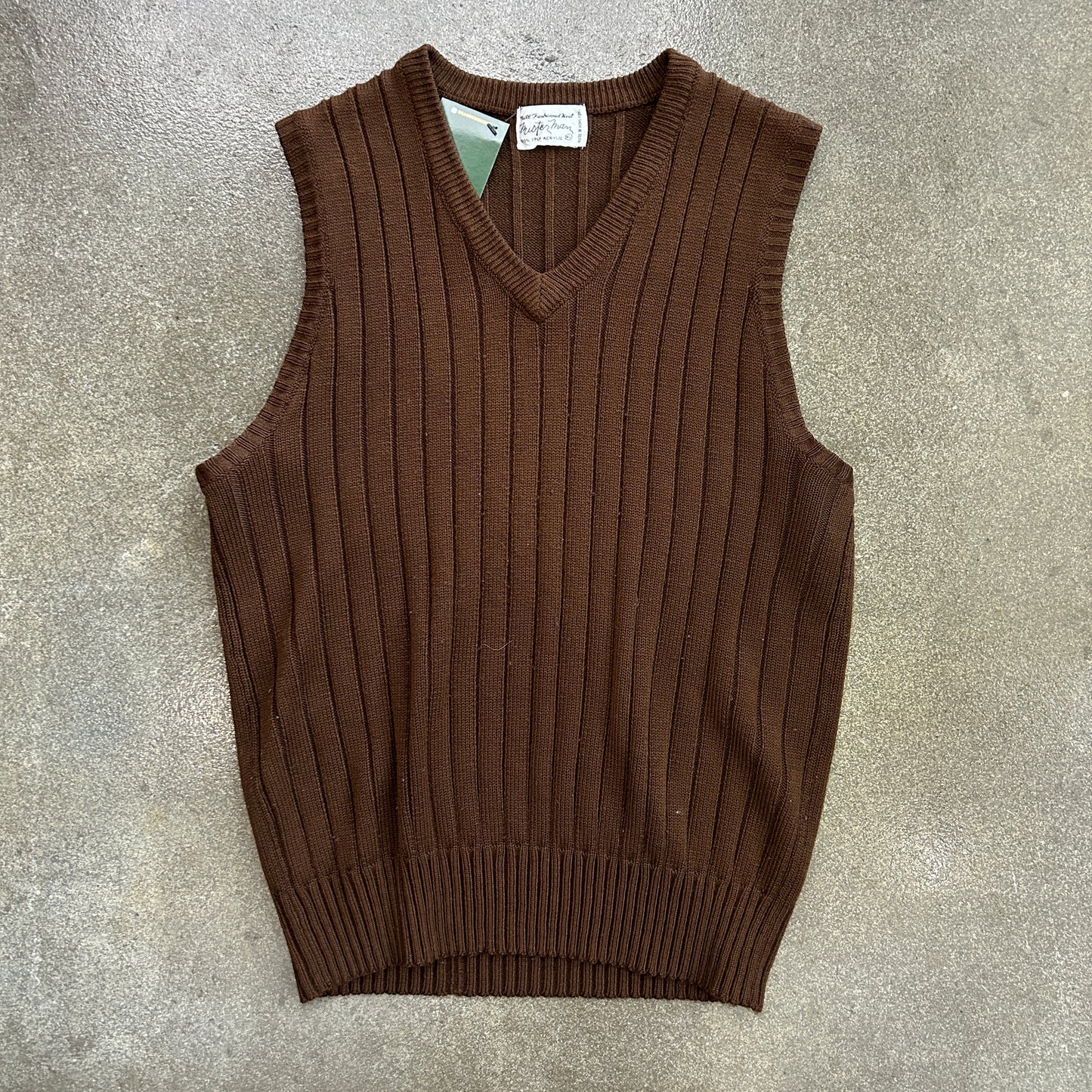 Vintage Mister Man Full Fashioned Knit Vest