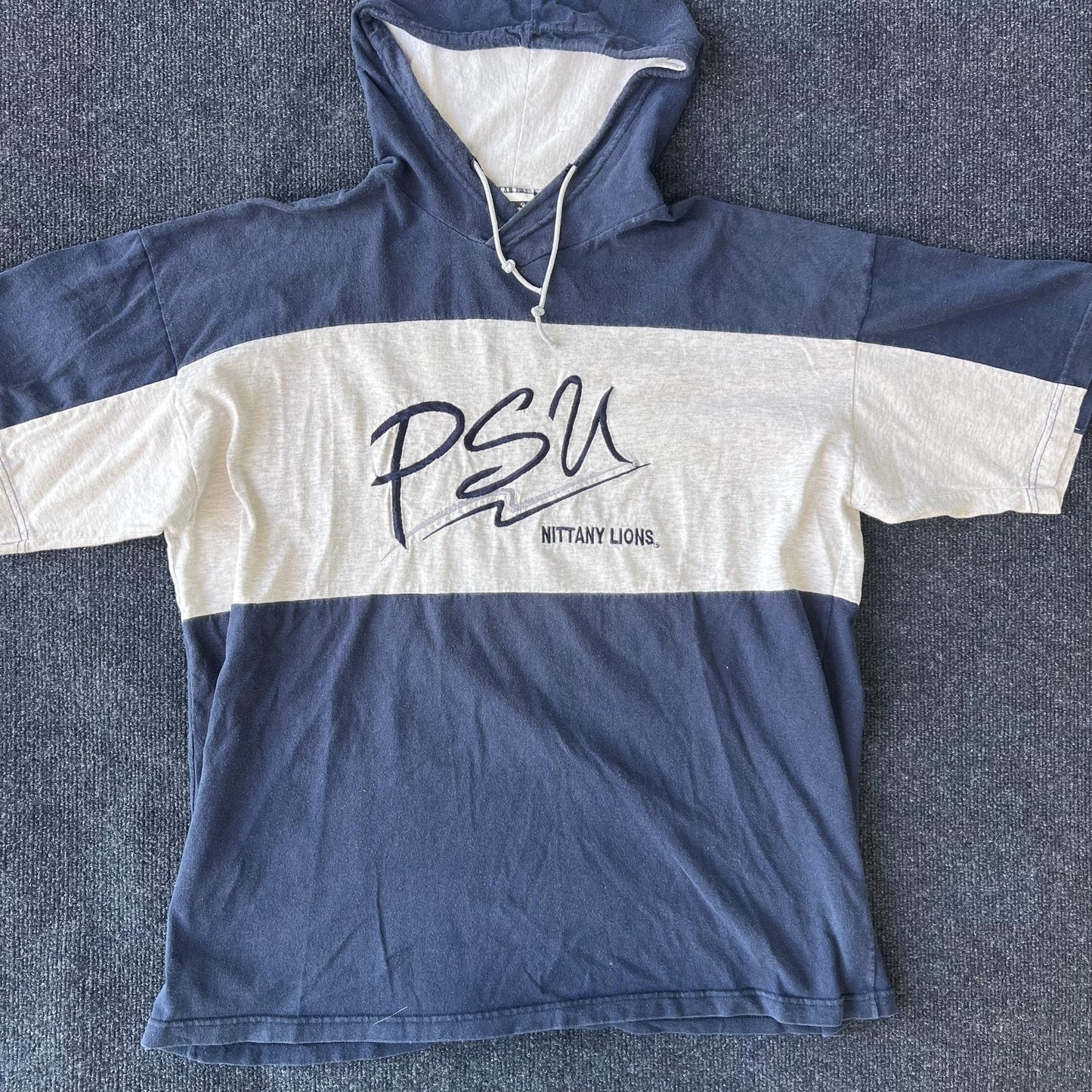 Vintage 90s Penn State Nittany Lions Hooded Tee