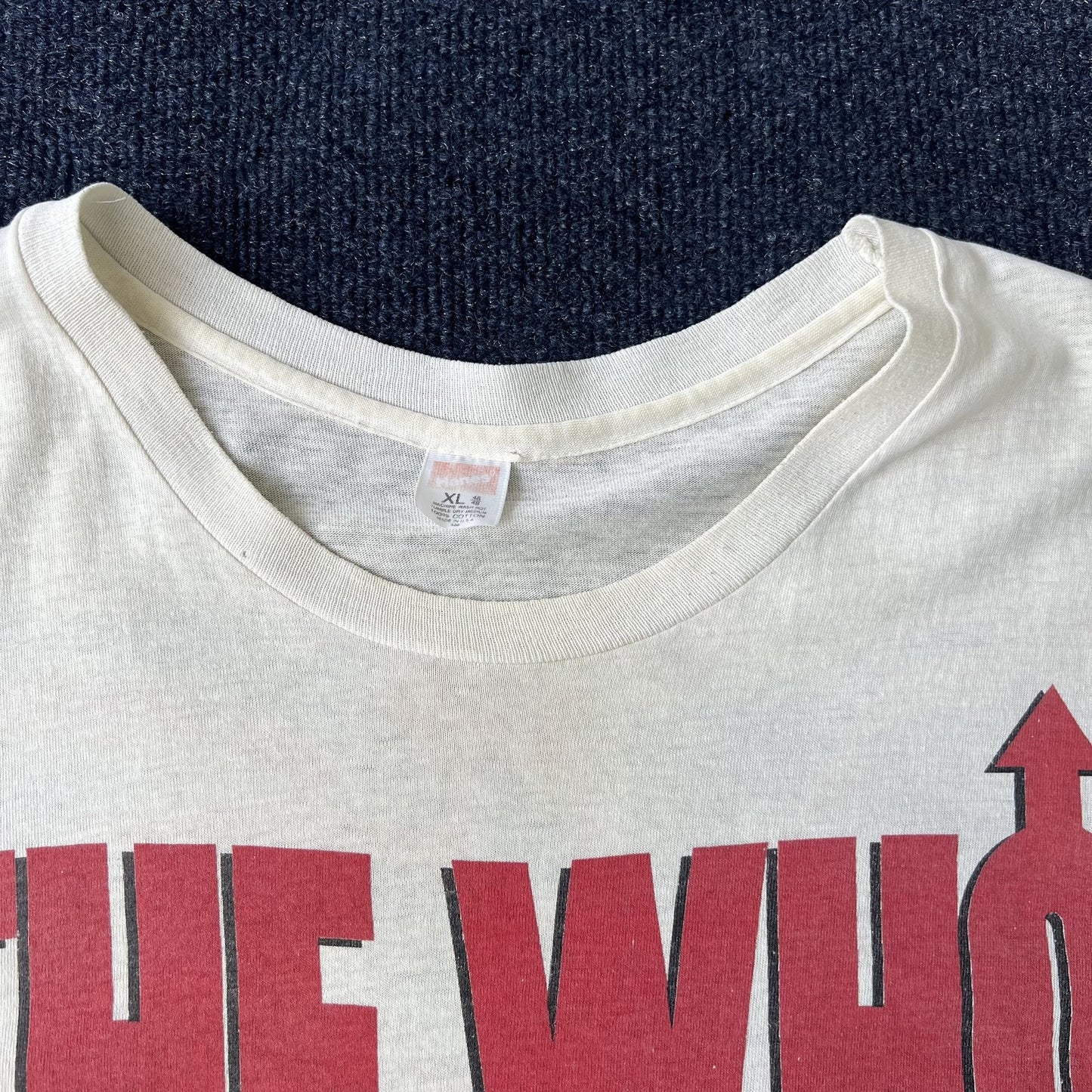 Vintage 1989 The Who Kids Are Alright Tour Tee