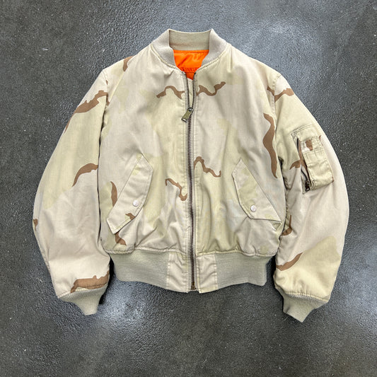 Vintage ALPHA Camo Bomber