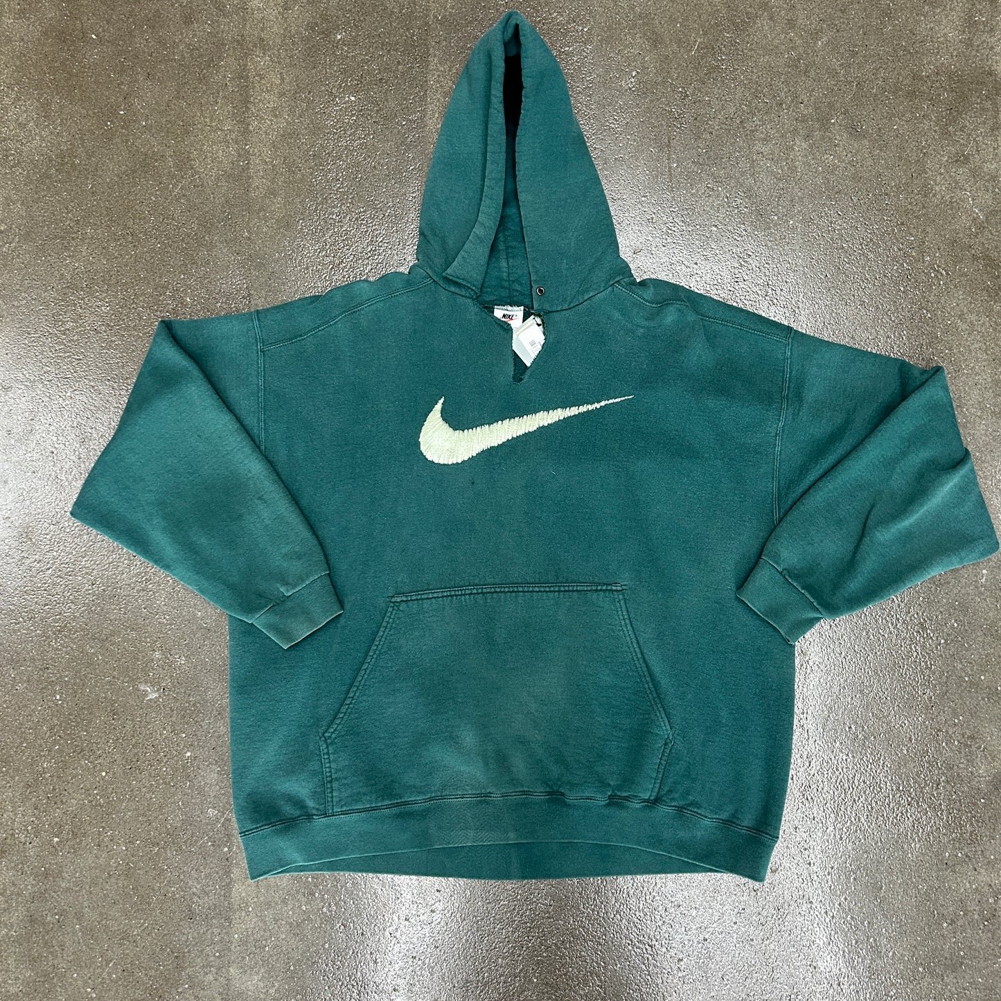 Vintage Nike Center Check Hoodie