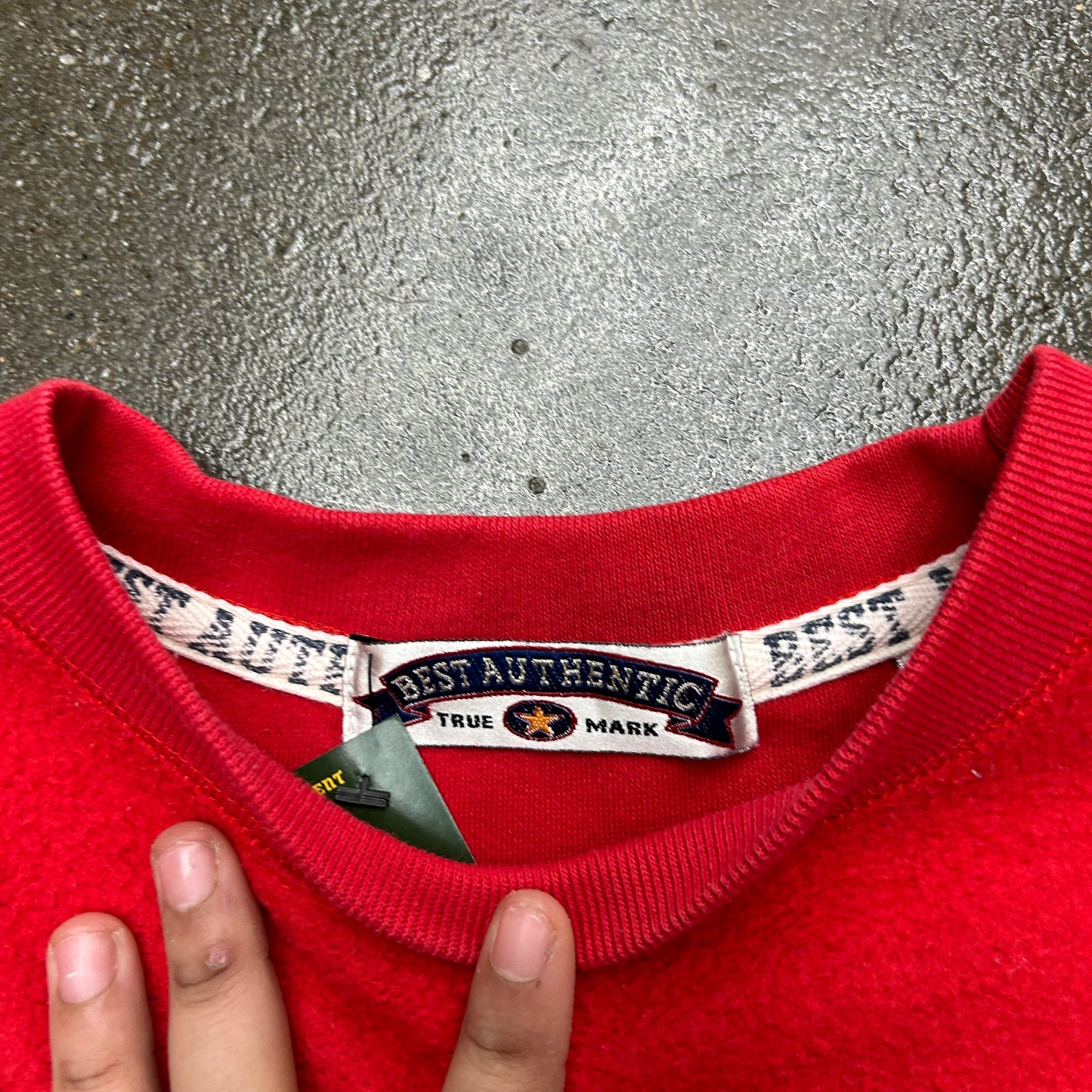 Vintage Best Authentic True Mark Fleece Sweatshirt