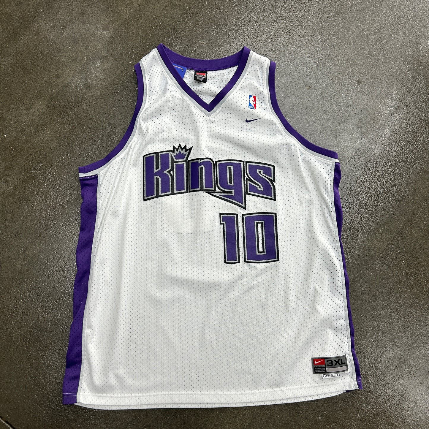 Vintage Nike Sacramento Kings Mike Bibby NBA Jersey