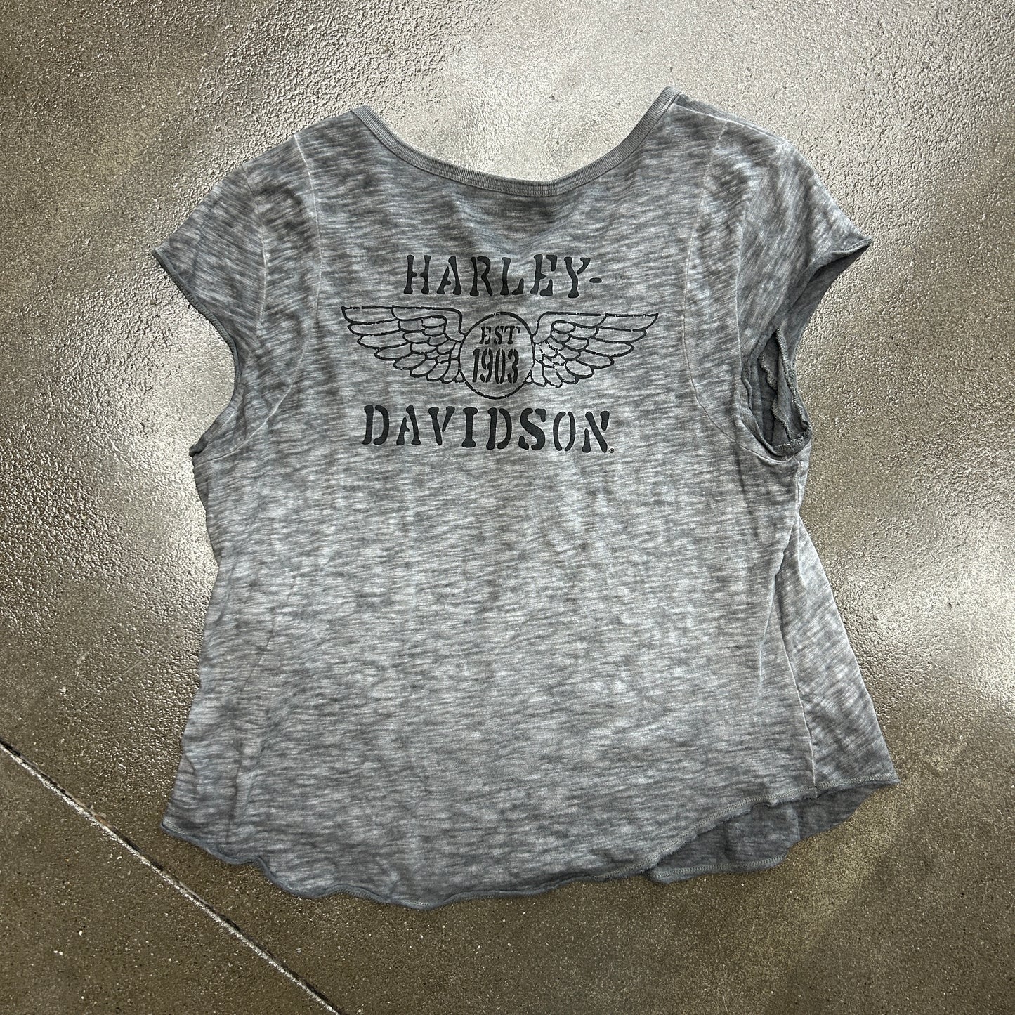 Harley Davidson Y2K Faded Tee