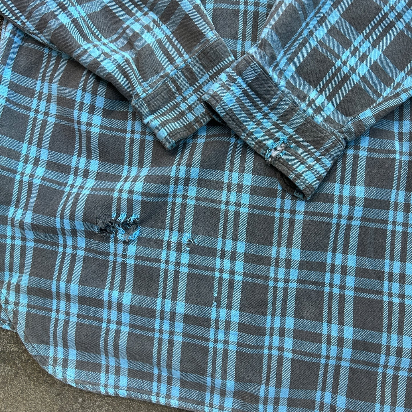 Vintage Dickies Distressed Flannel