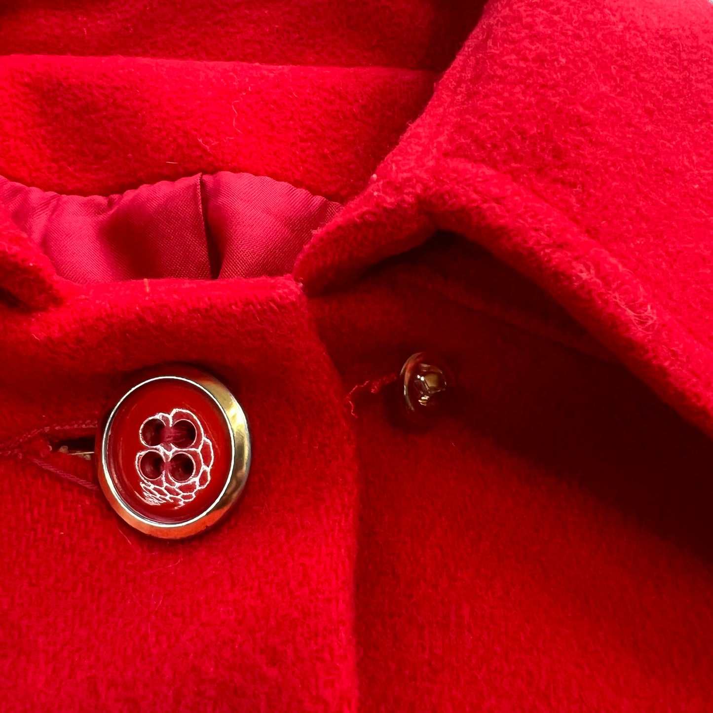 Vintage Kinsler Wool Trench Coat