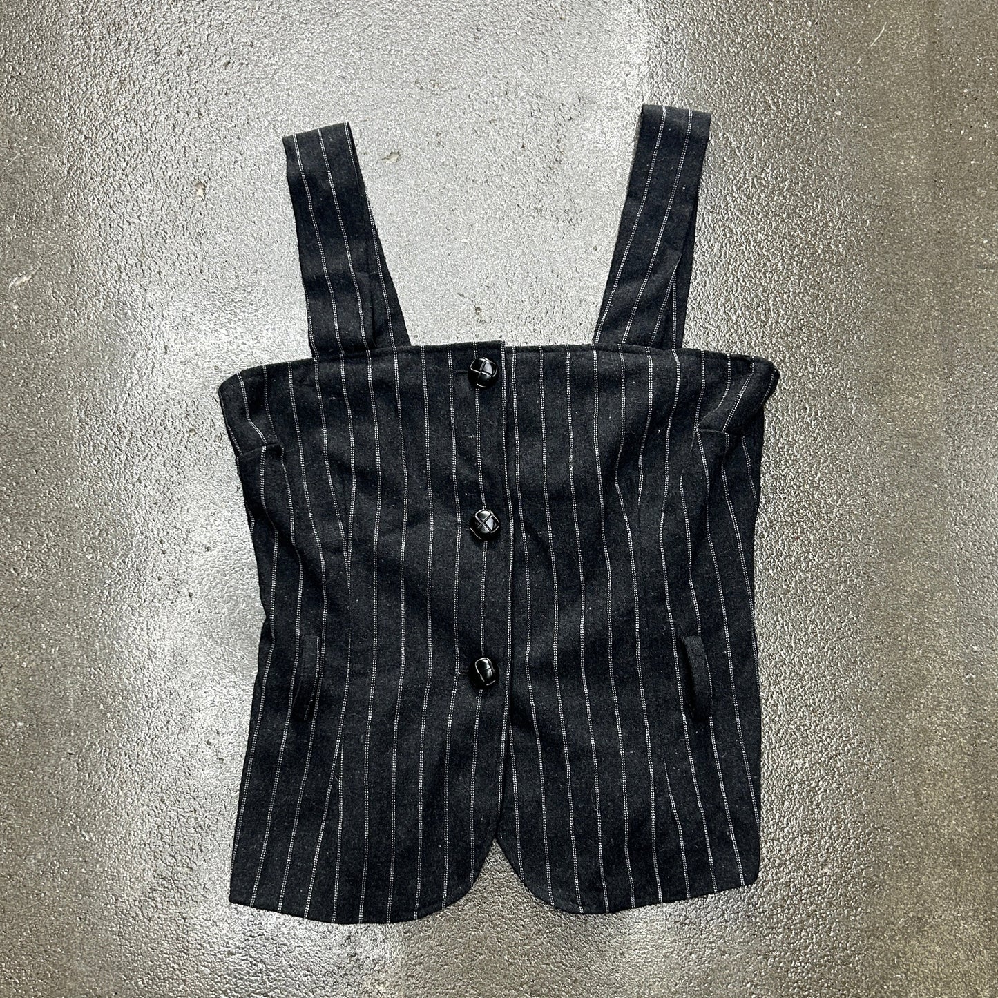 Vintage Pinstripe Wet Seal Tank Top