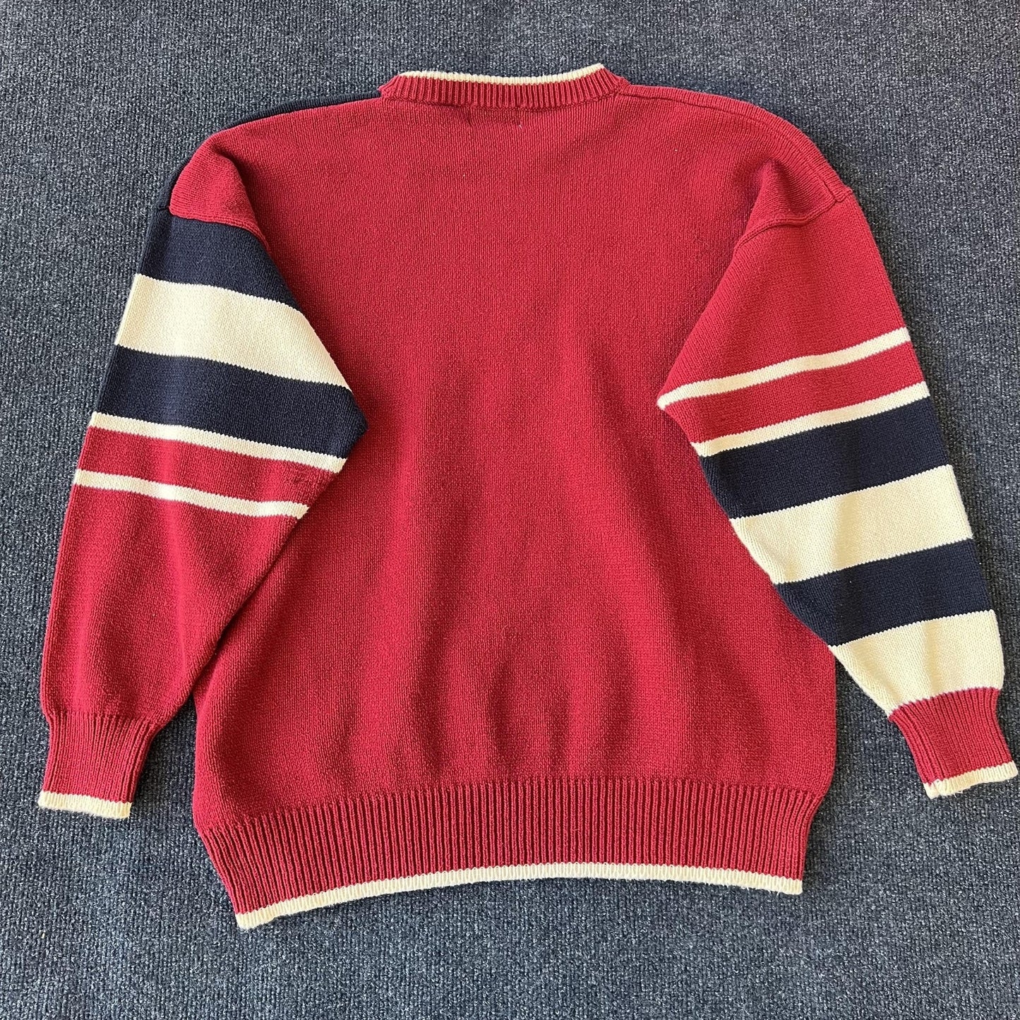Vintage 90s American Flag Sweater