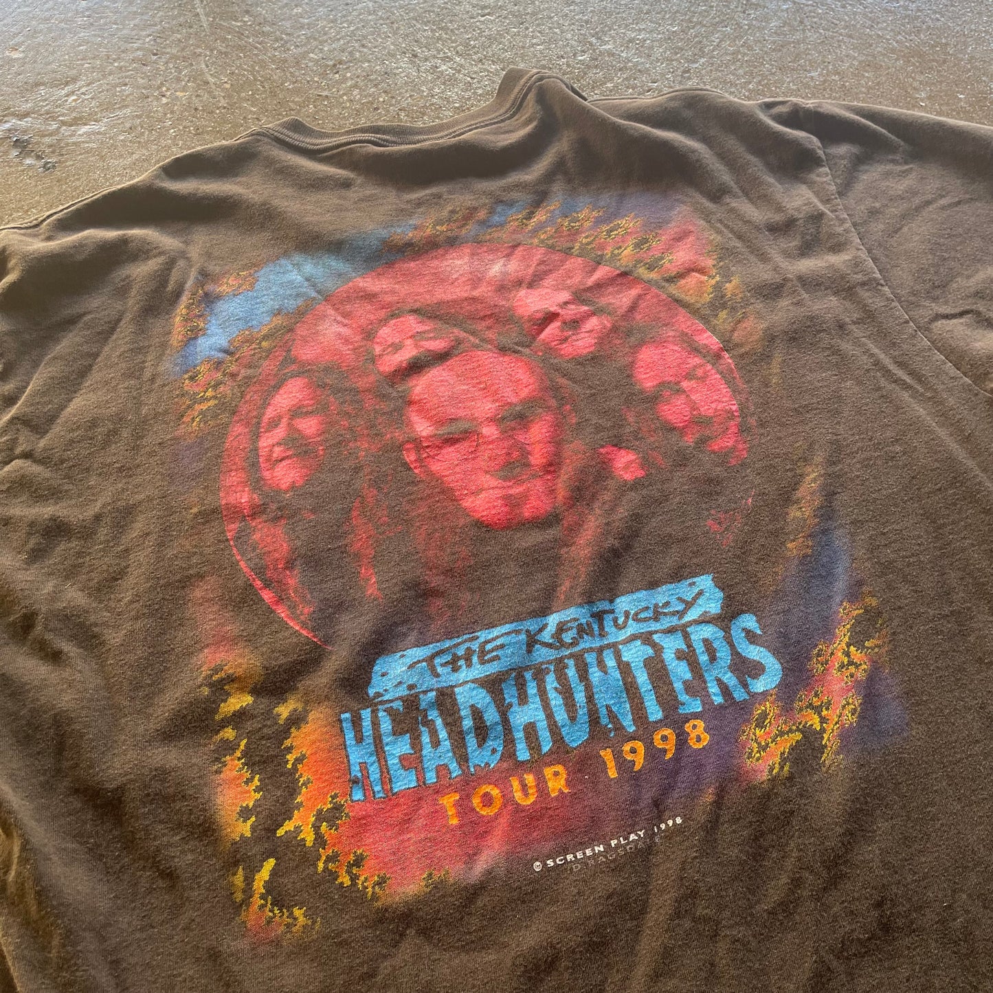 Vintage 1998 The Kentucky Headhunters Tour Tee
