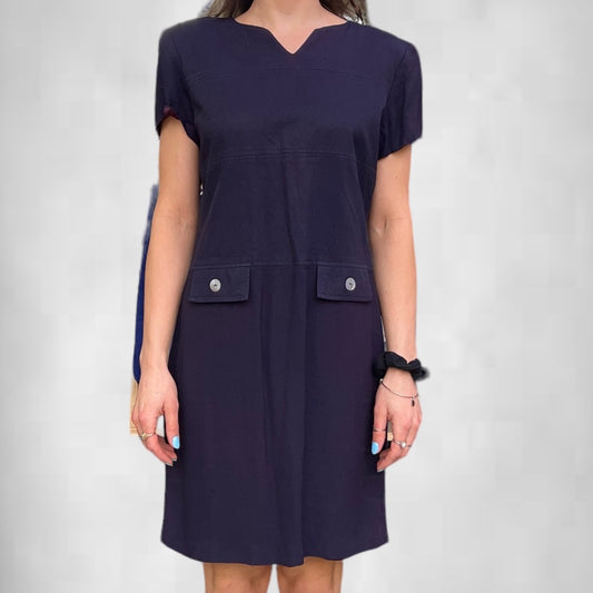 Vintage Deep Purple Dress