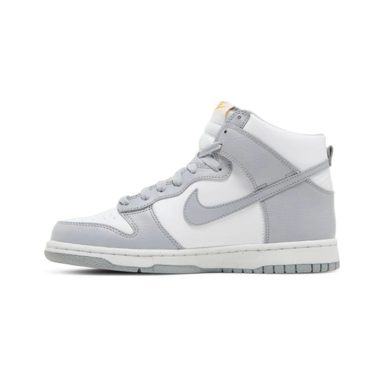 Nike Dunk High Wolf Grey Marigold Next Nature