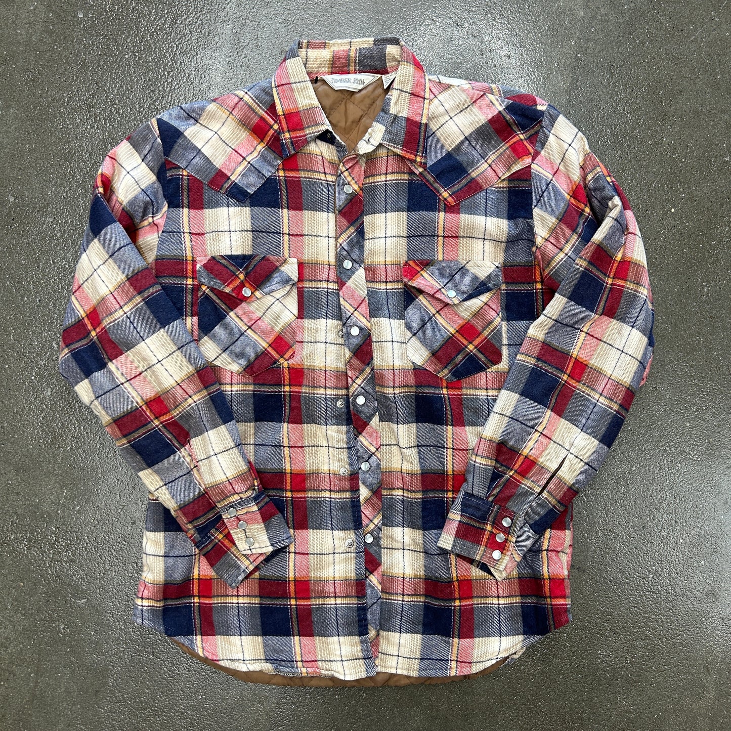 Vintage Timber Run Quilted Flannel