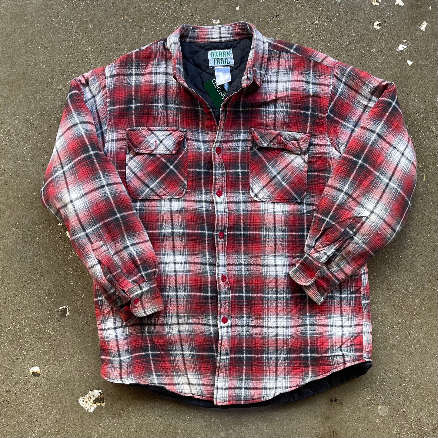 Vintage Ozark Trail Quilted Flannel