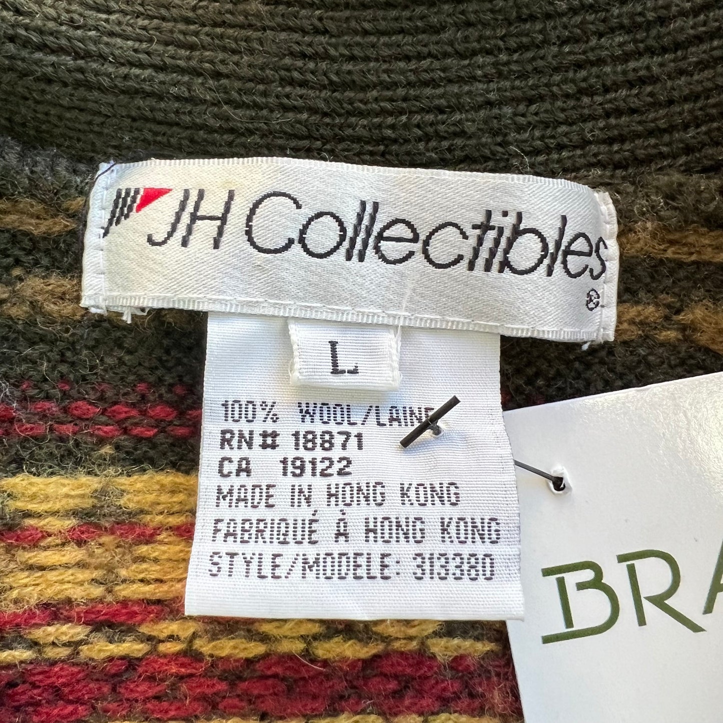 Vintage JH Collectibles Sweater Vest