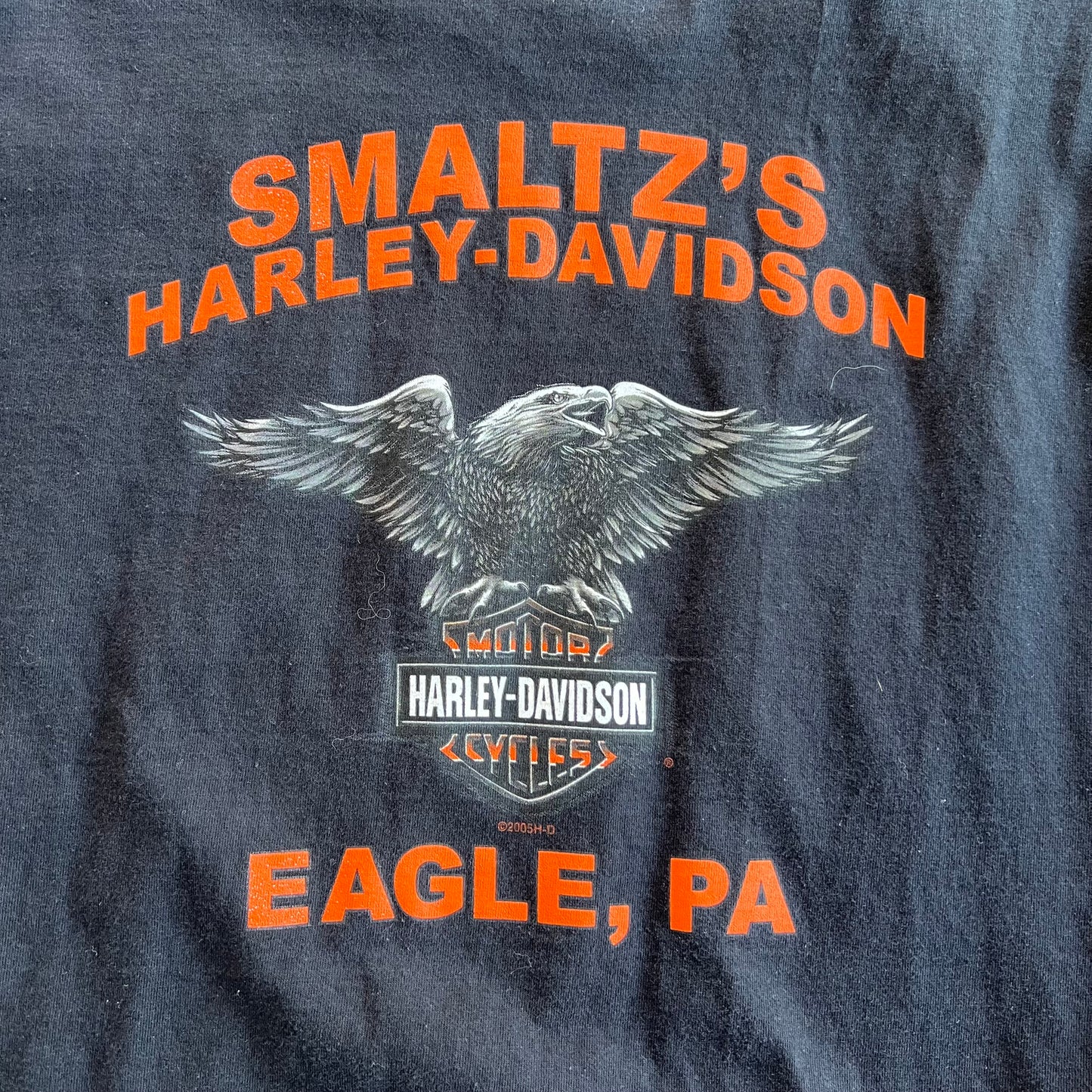 Harley Davidson “Ride to Live Live to Ride” 2005 Tee