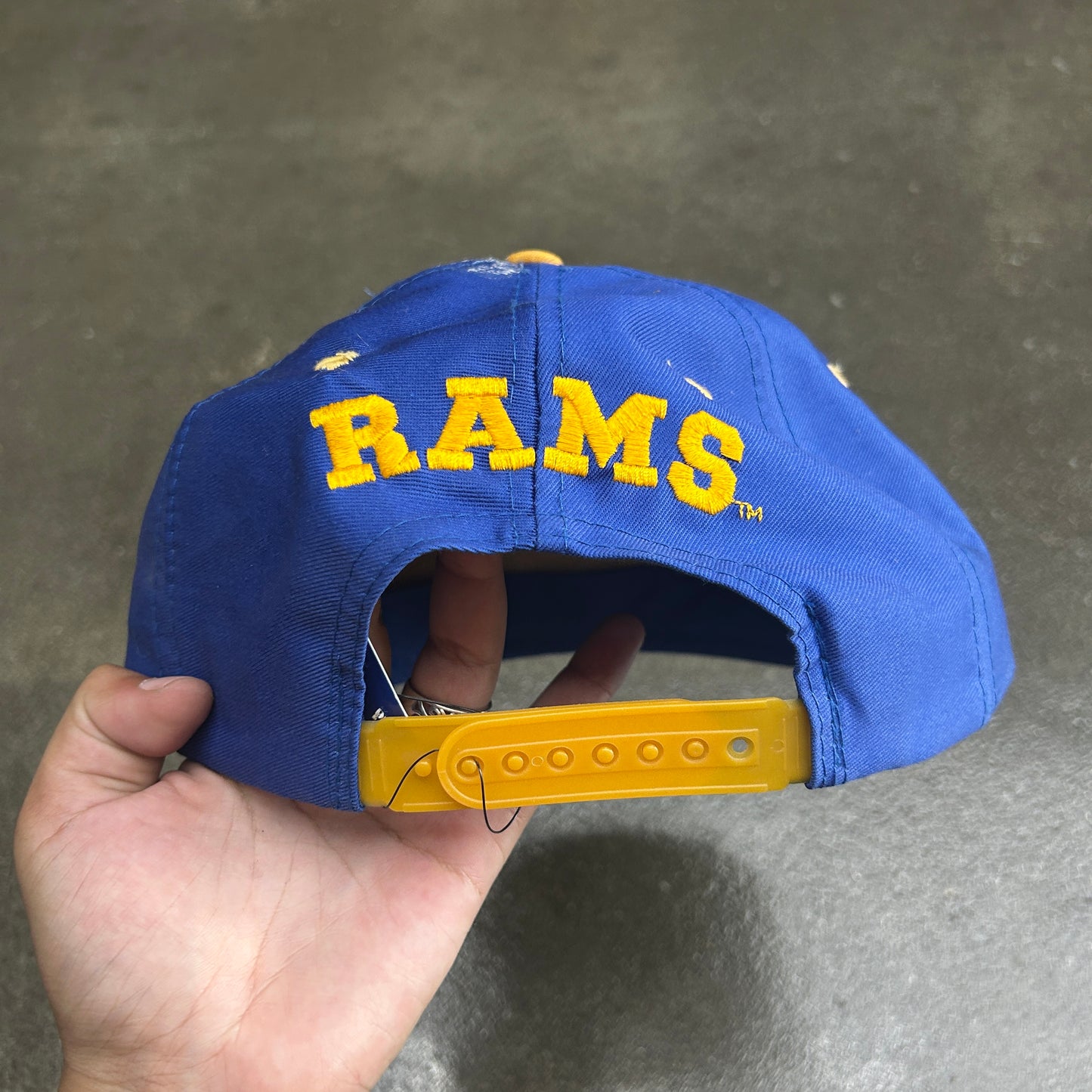 Vintage St Louis Rams Logo 7 Hat