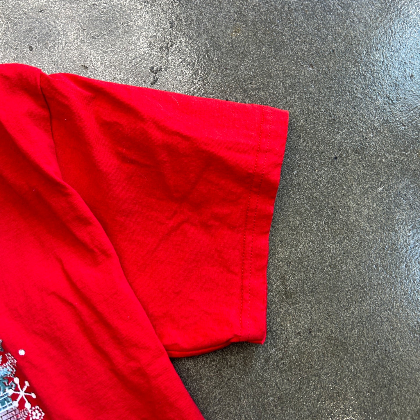 Vintage Y2K Disney Christmas Party Mickey Mouse Tee