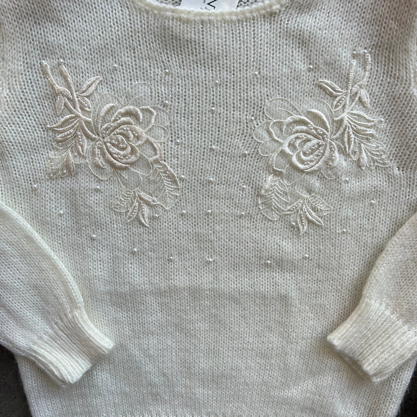Vintage Worthington Beaded Sweater