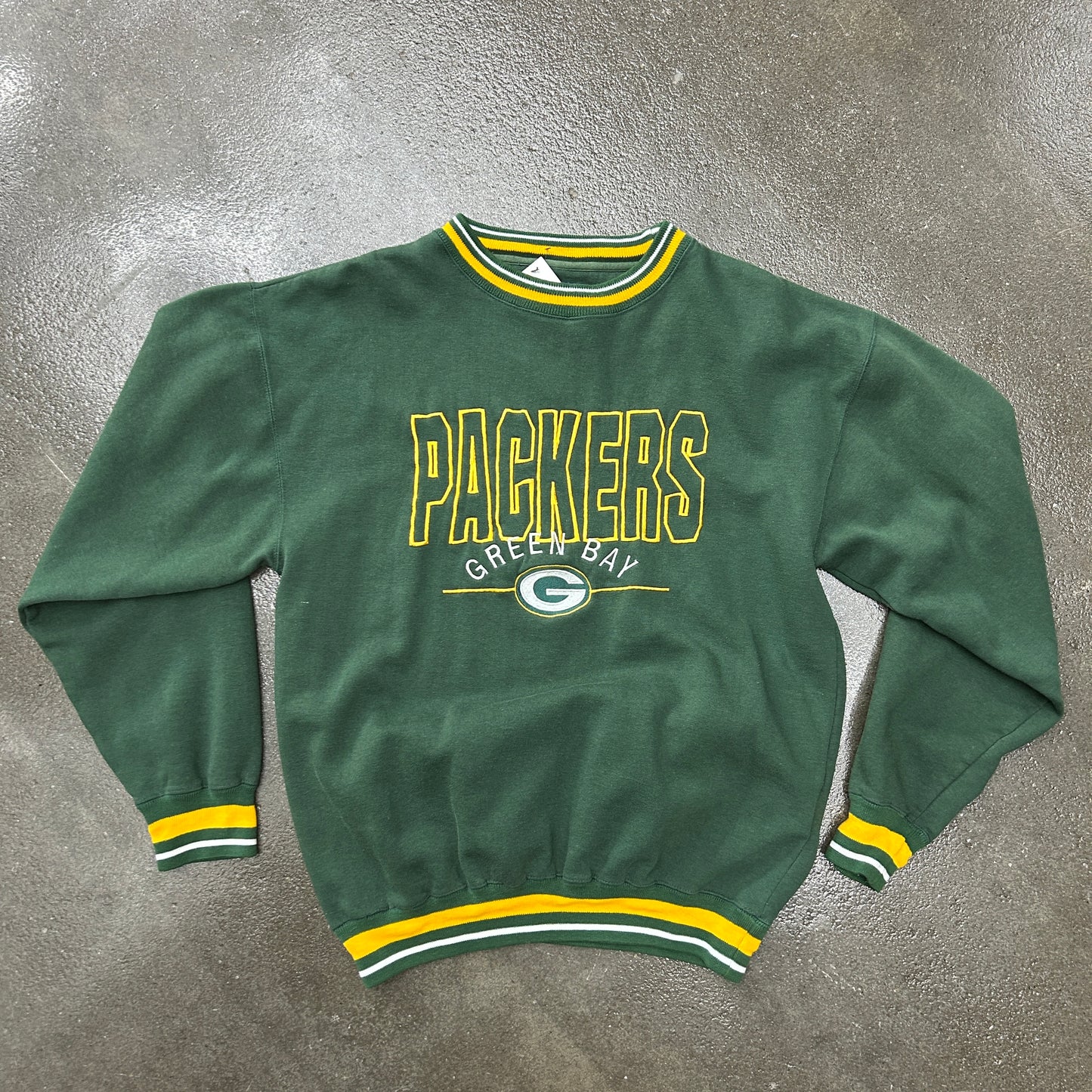 Vintage Green Bay Packers Logo 7 Sweatshirt