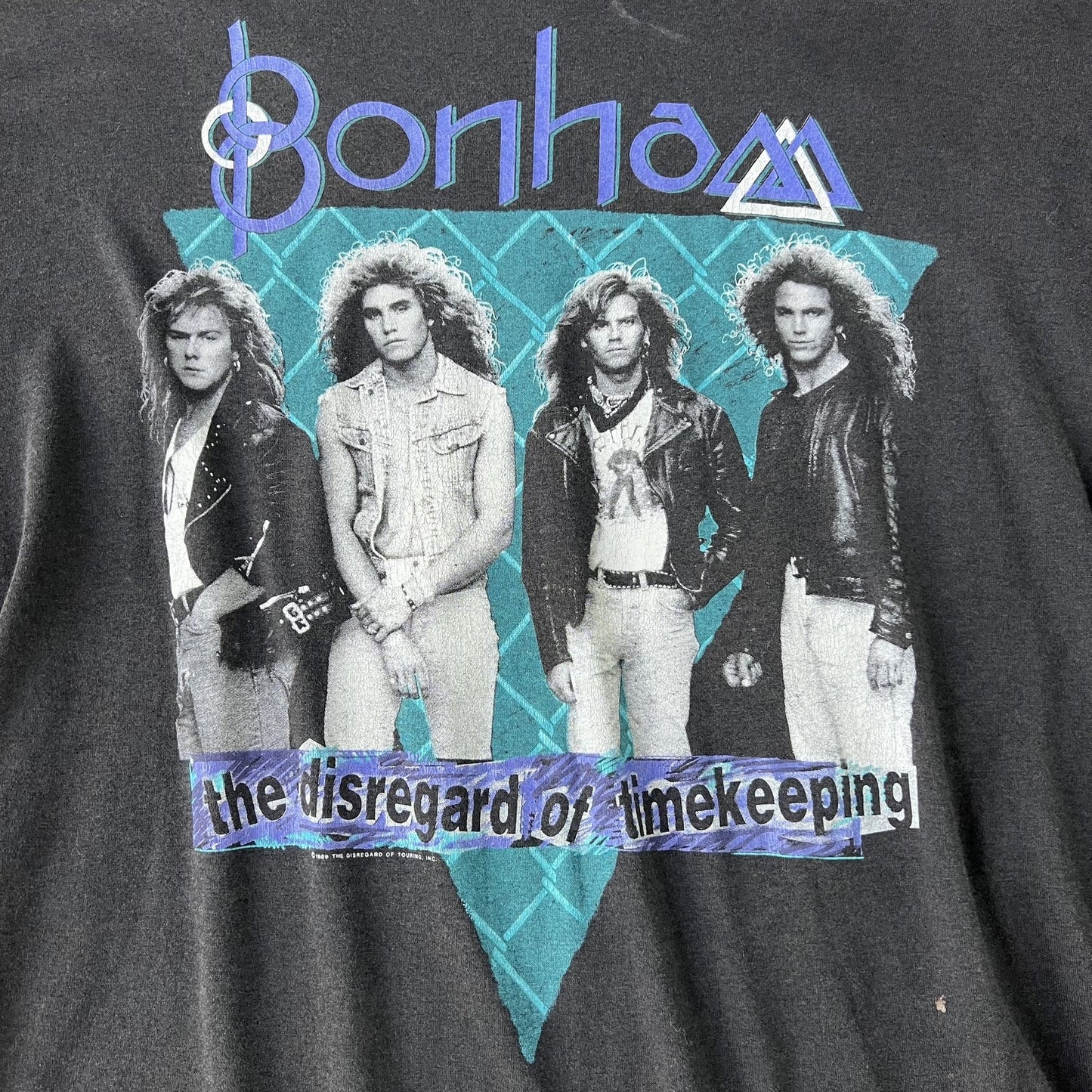 Vintage 90s Bonham Disregard of Timekeeping Tour Tee