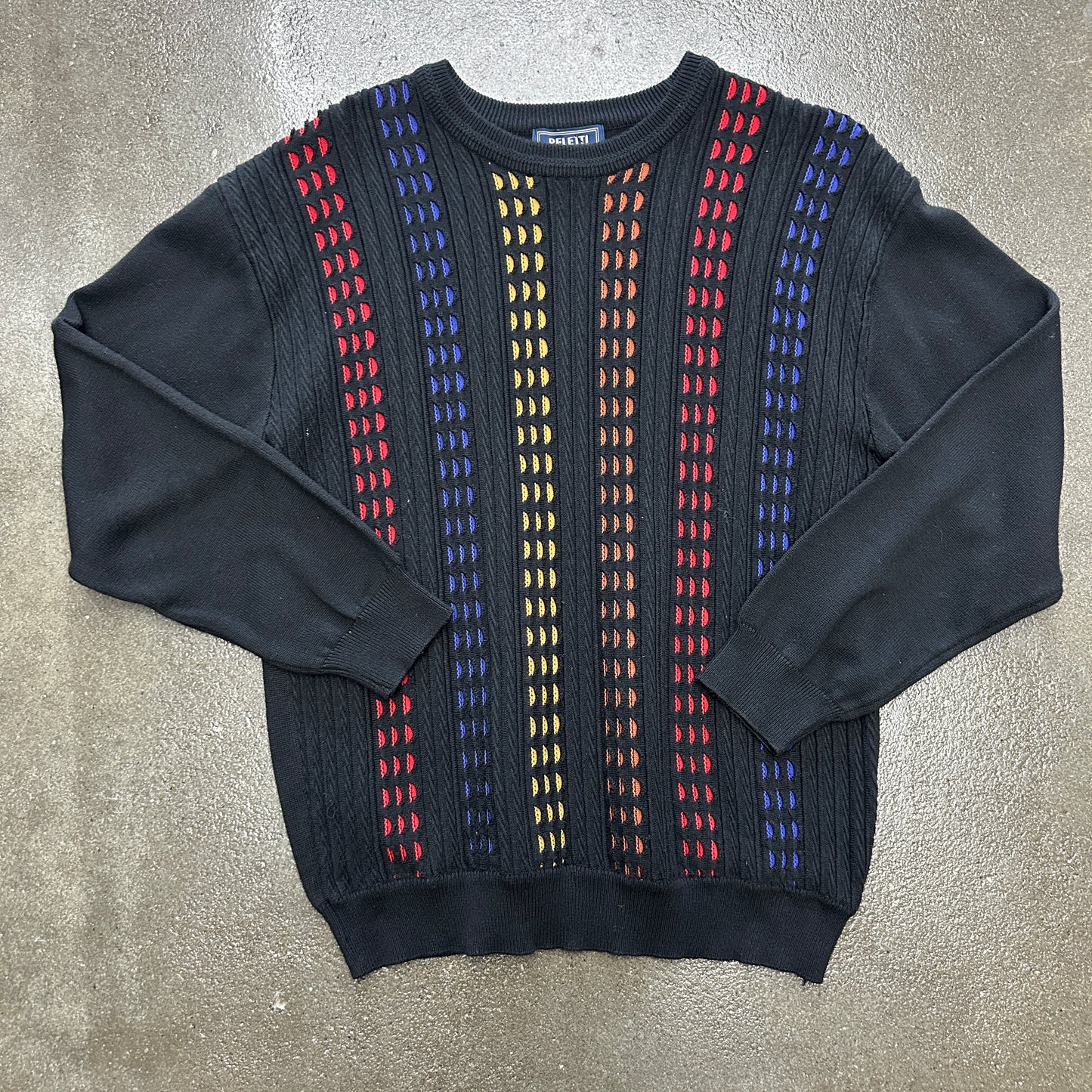 Vintage Peleti Rainbow Sweater