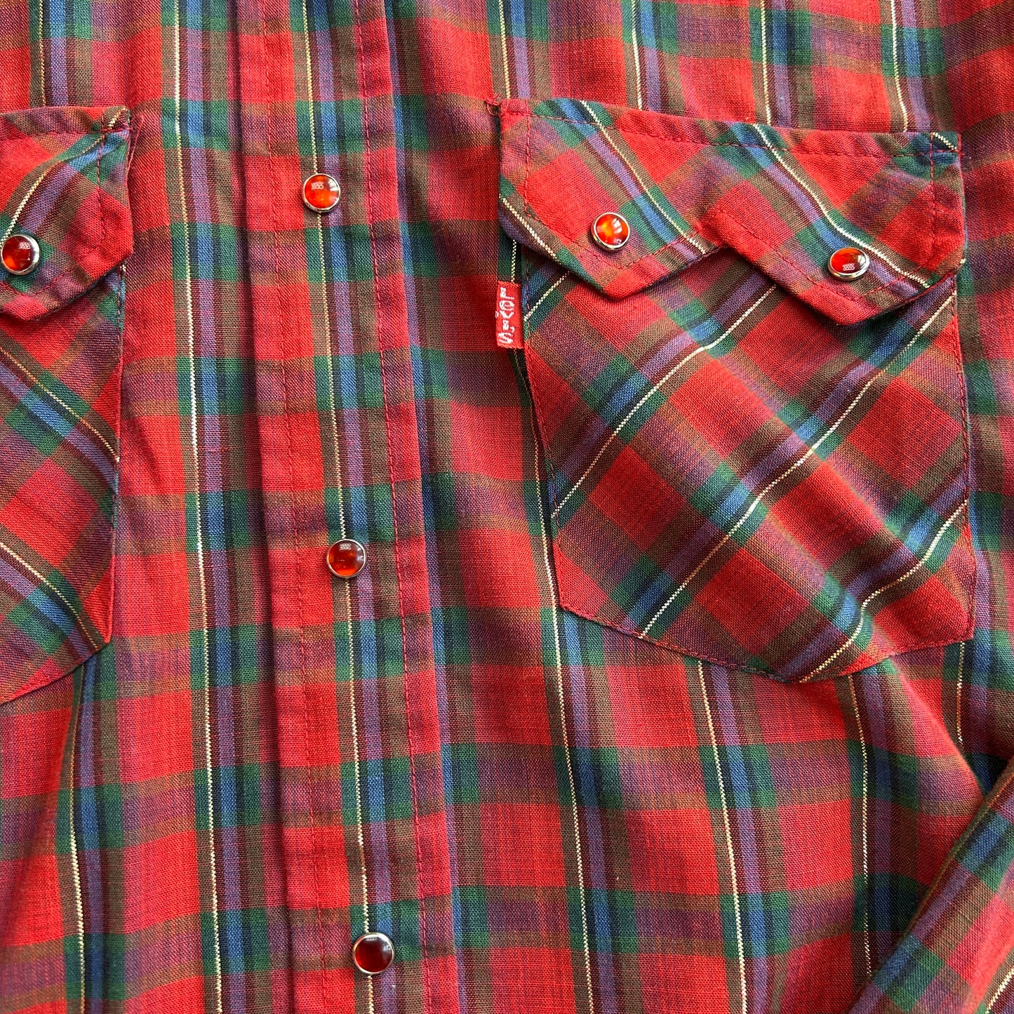 Vintage Levi’s Pearl Snap Flannel