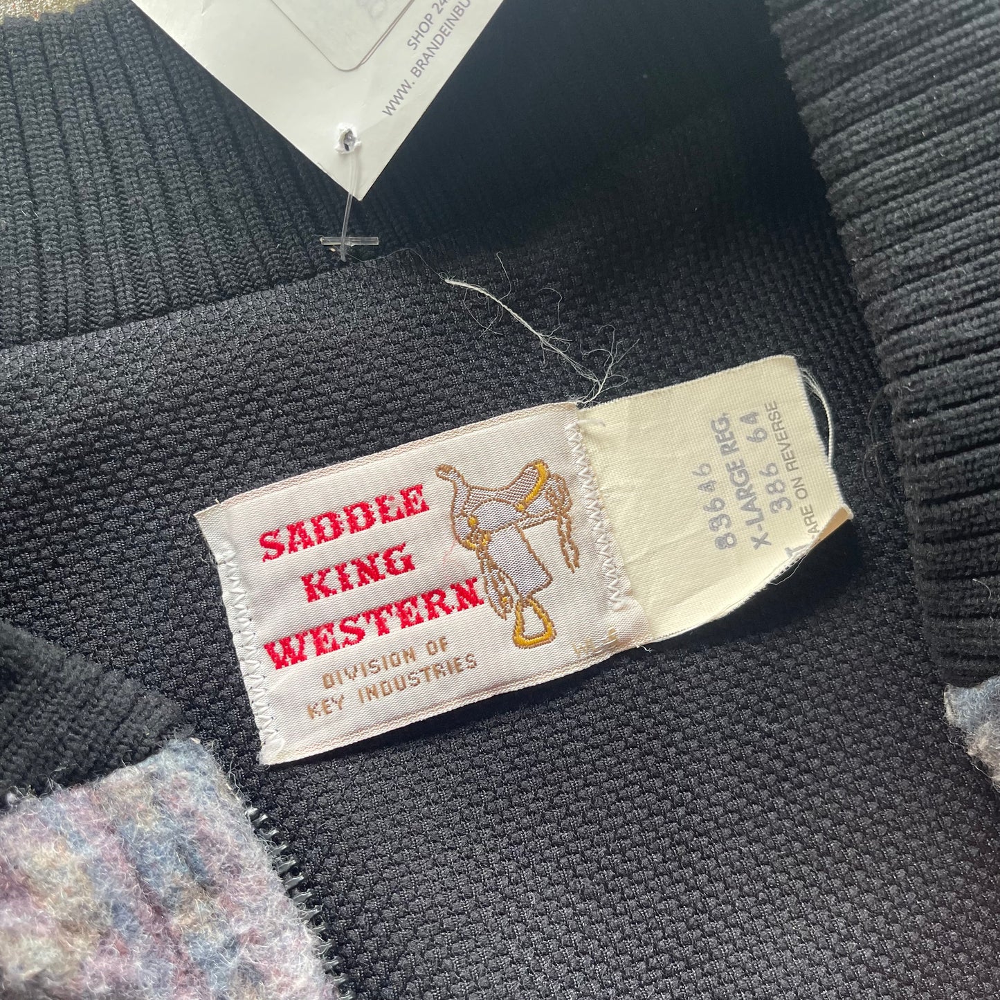 Vintage Saddle King Western Aztec Jacket