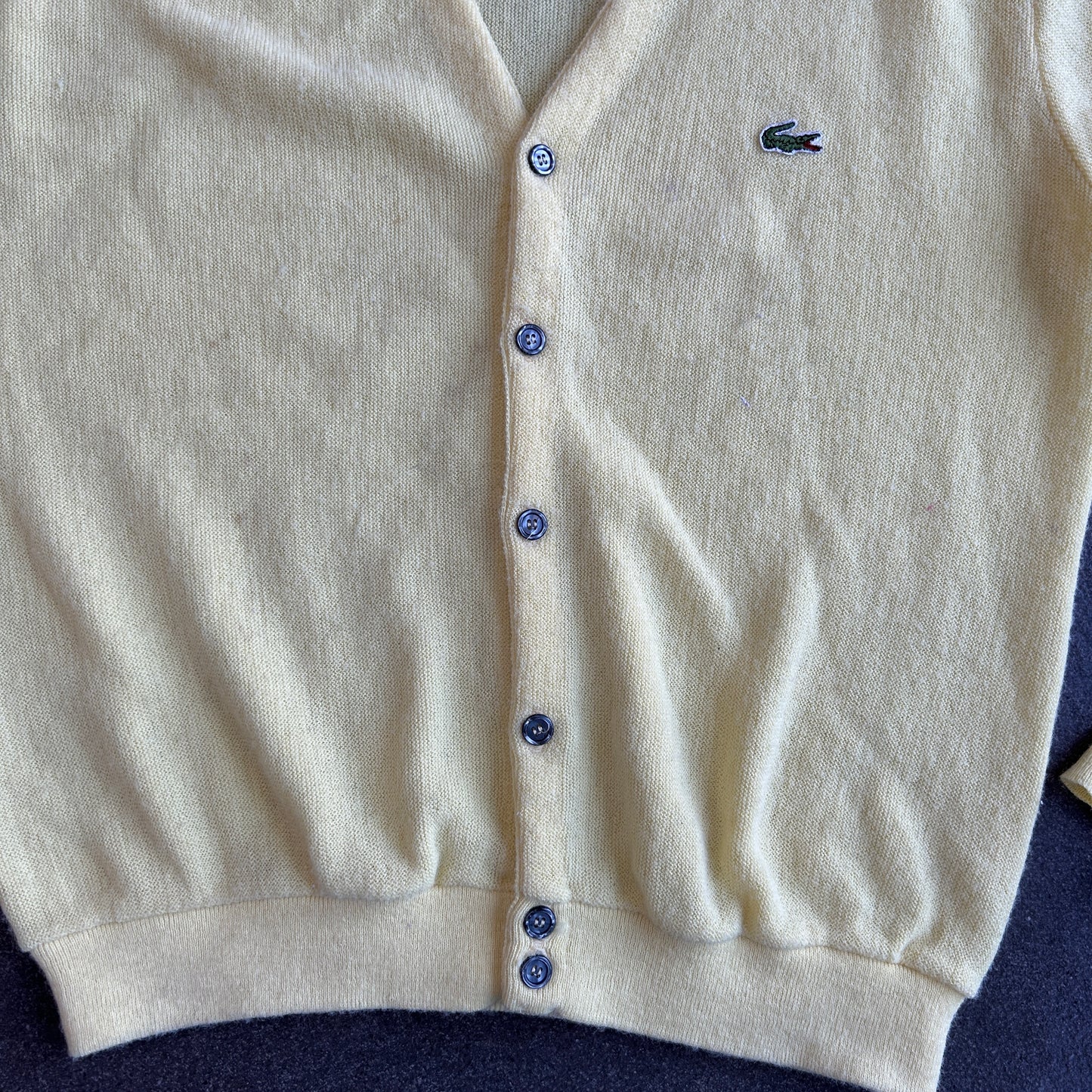 Vintage Lacoste Button Up Sweater