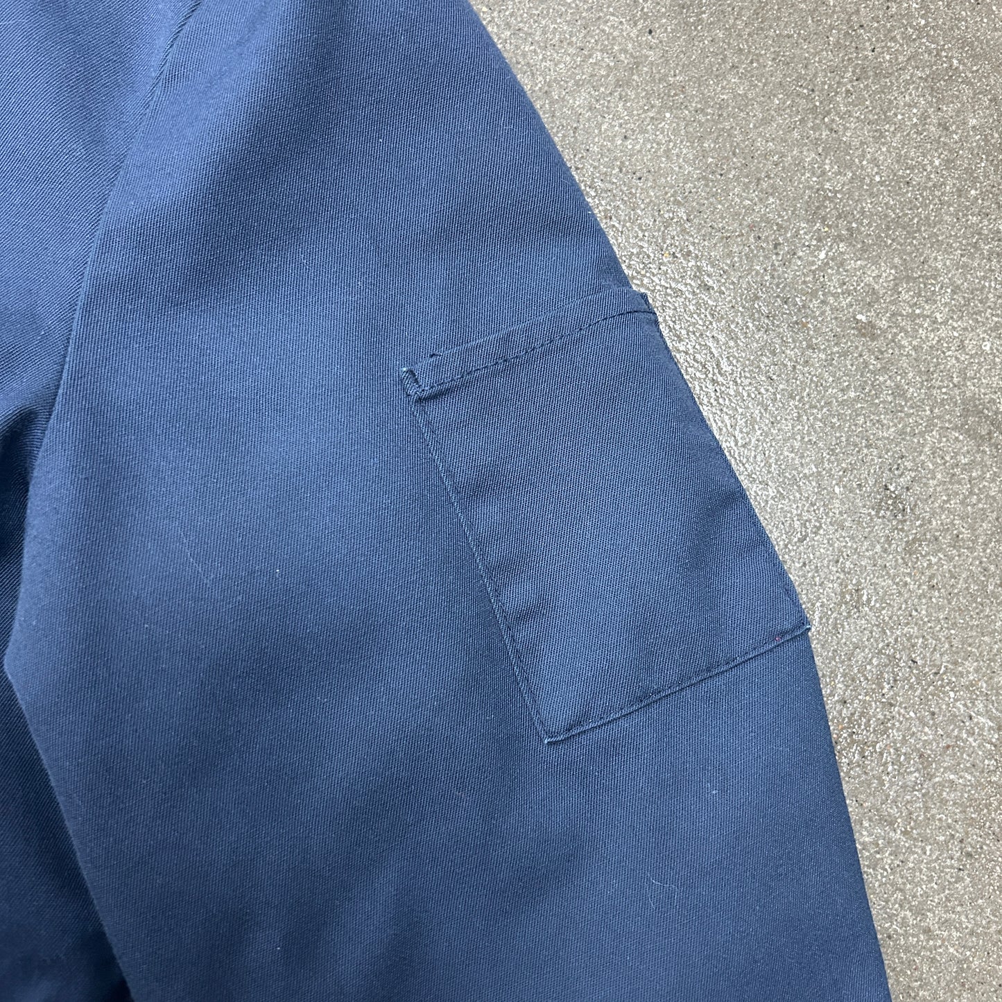Vintage Navy Blue Utility Jacket