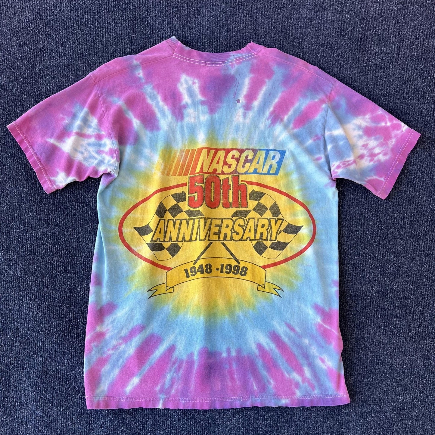 Vintage 90s Nascar 50th Anniversary Bristol Tee