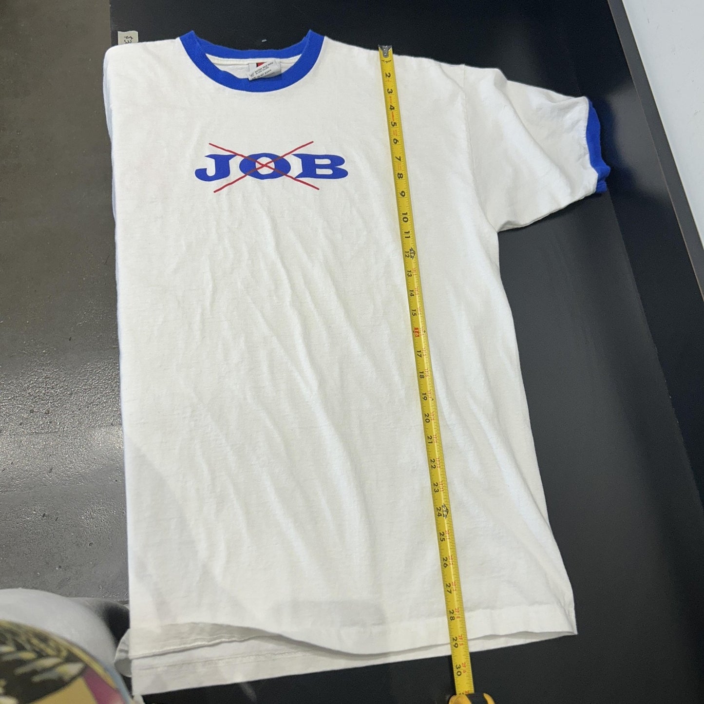 Vintage No Job Ringer Shirt