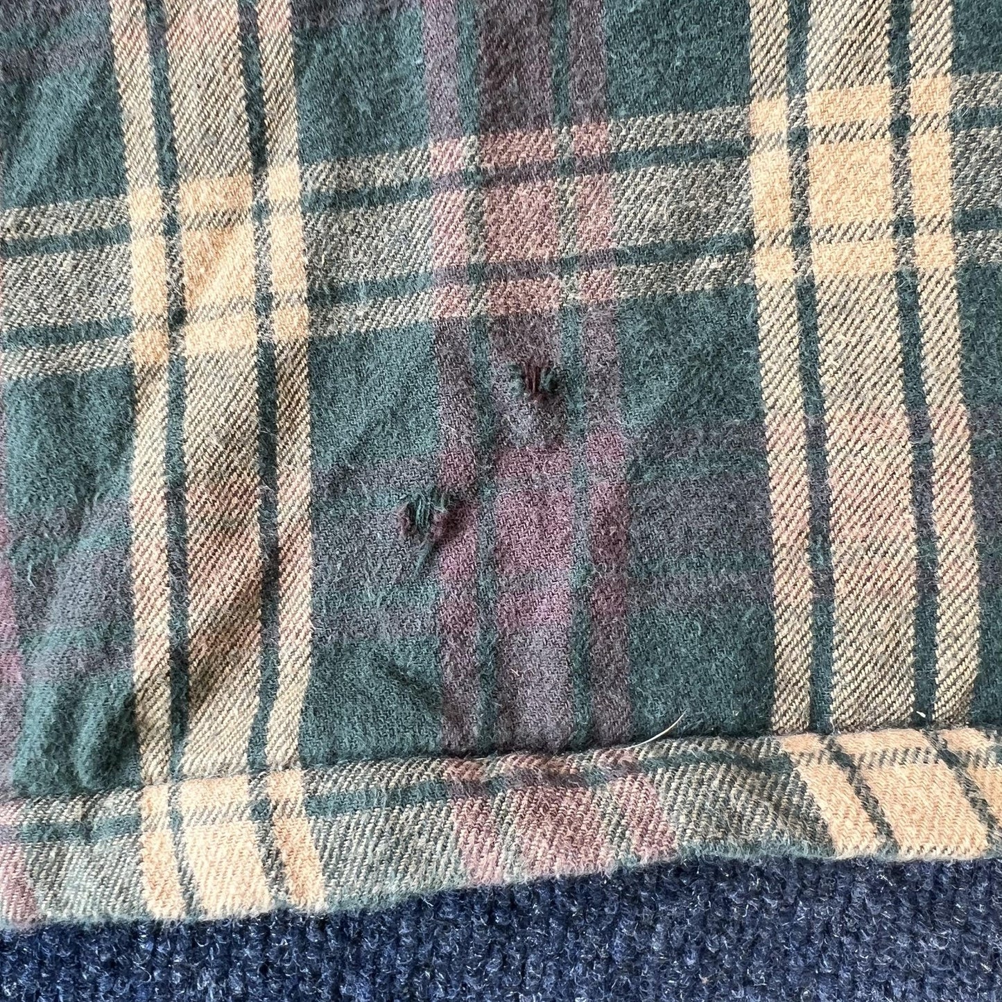 Vintage 90s Workwear Insulated Flannel