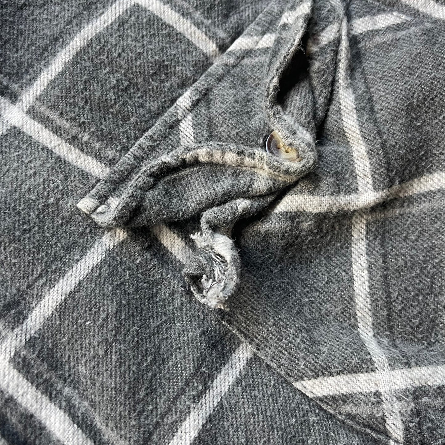 Vintage Bugle Boy Hooded Flannel