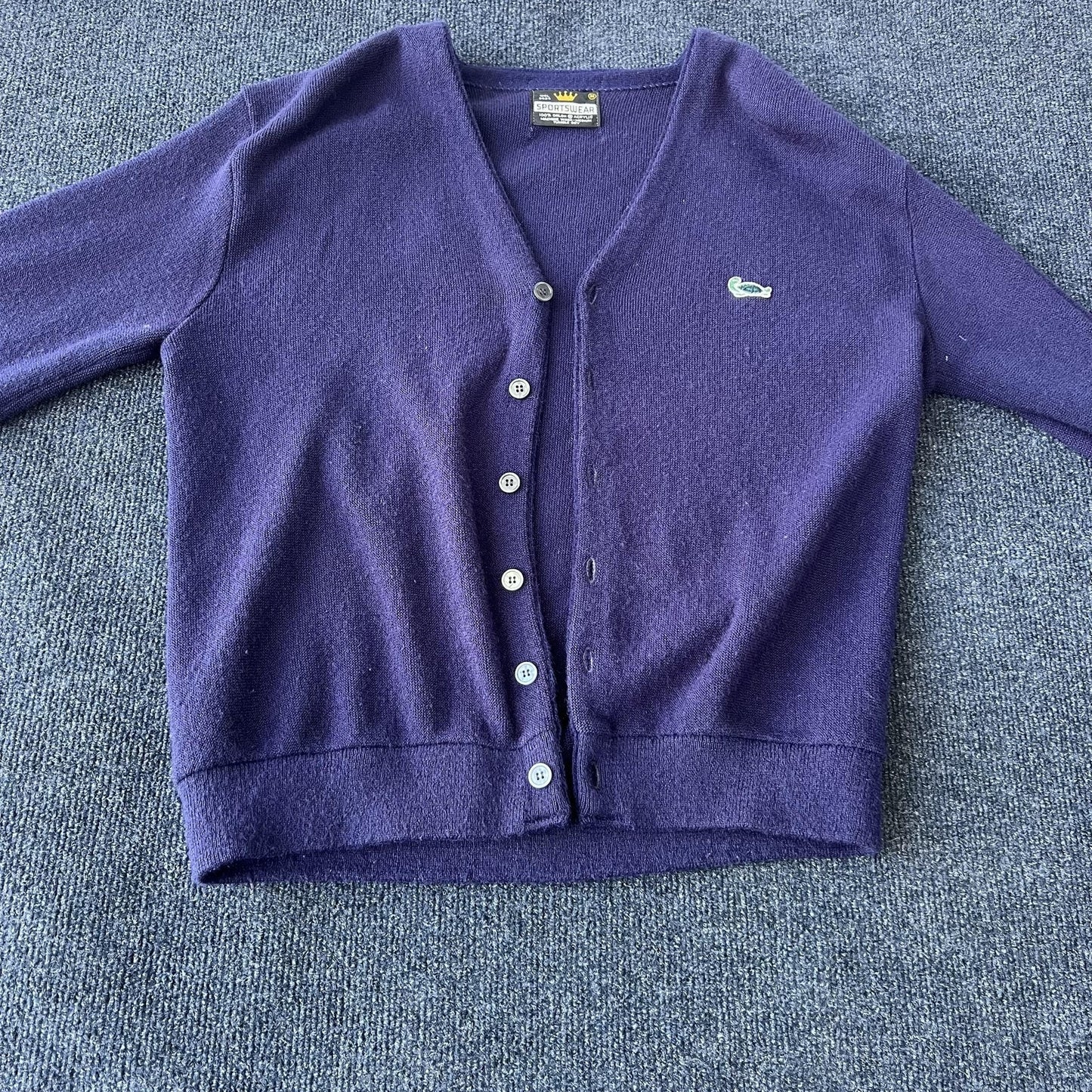 Vintage 70s Knit Cardigan Sweater