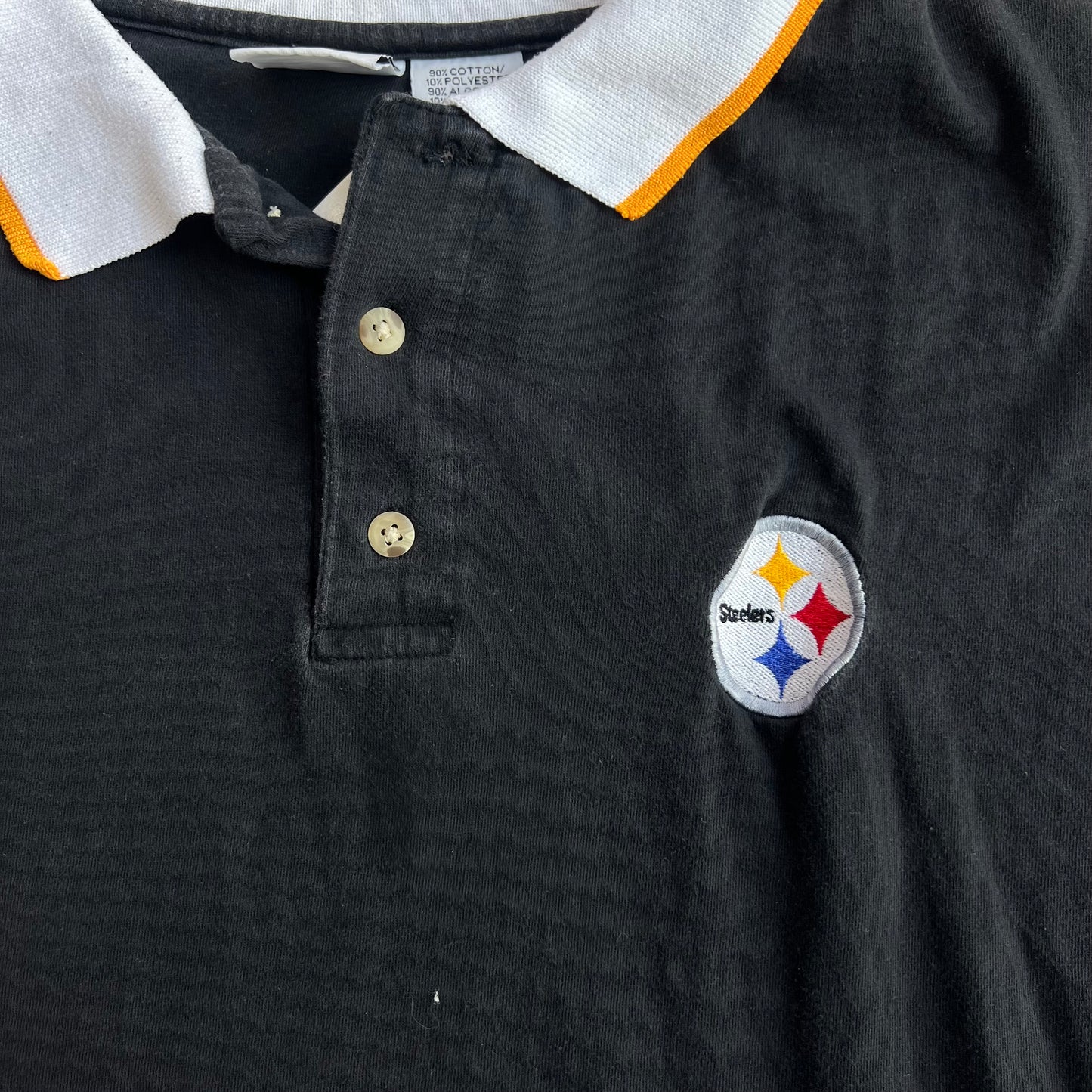 Vintage Pittsburgh Steelers The Edge Polo