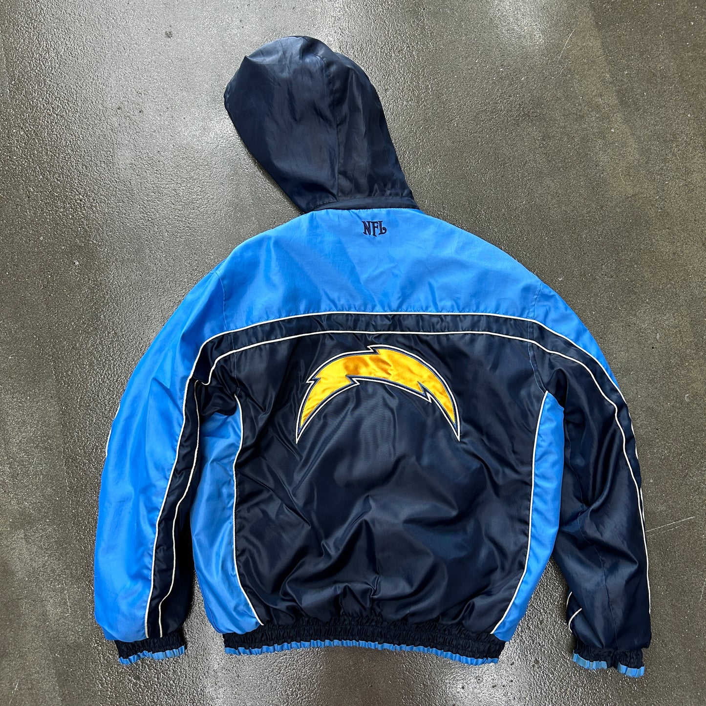 Vintage Los Angeles Chargers Puffer Jacket