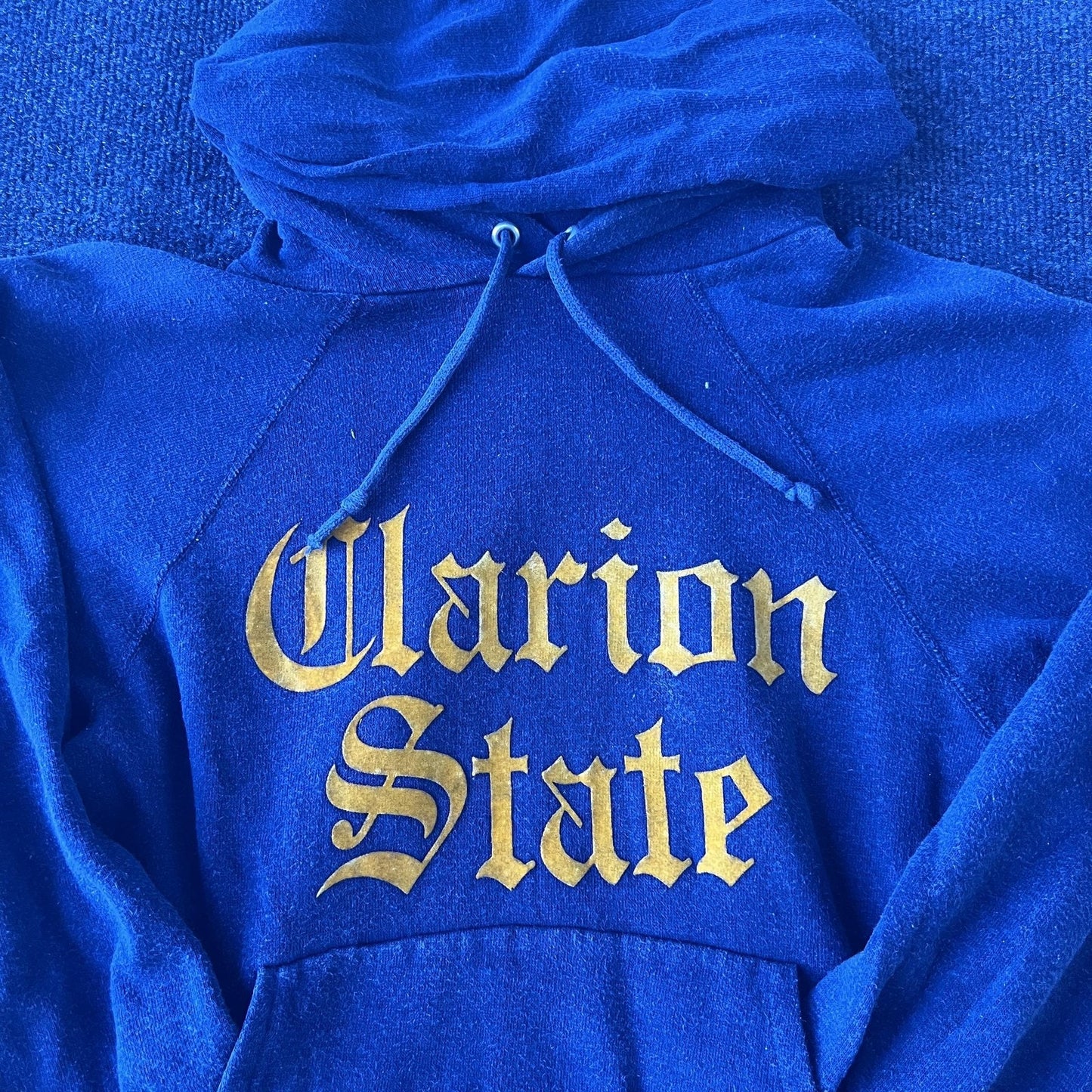 Vintage 80s Clarion State Script Hoodie