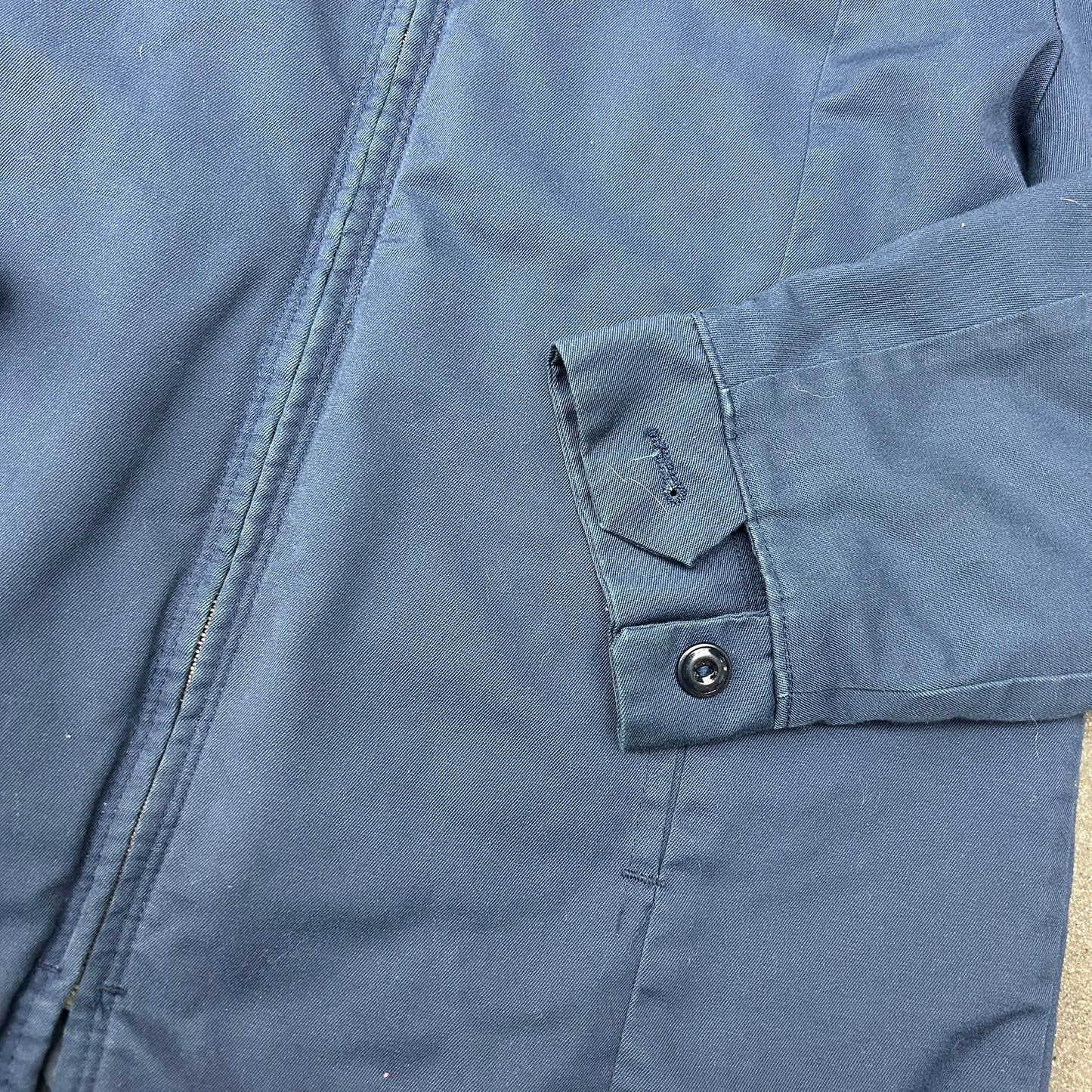 Vintage Navy Blue Utility Jacket