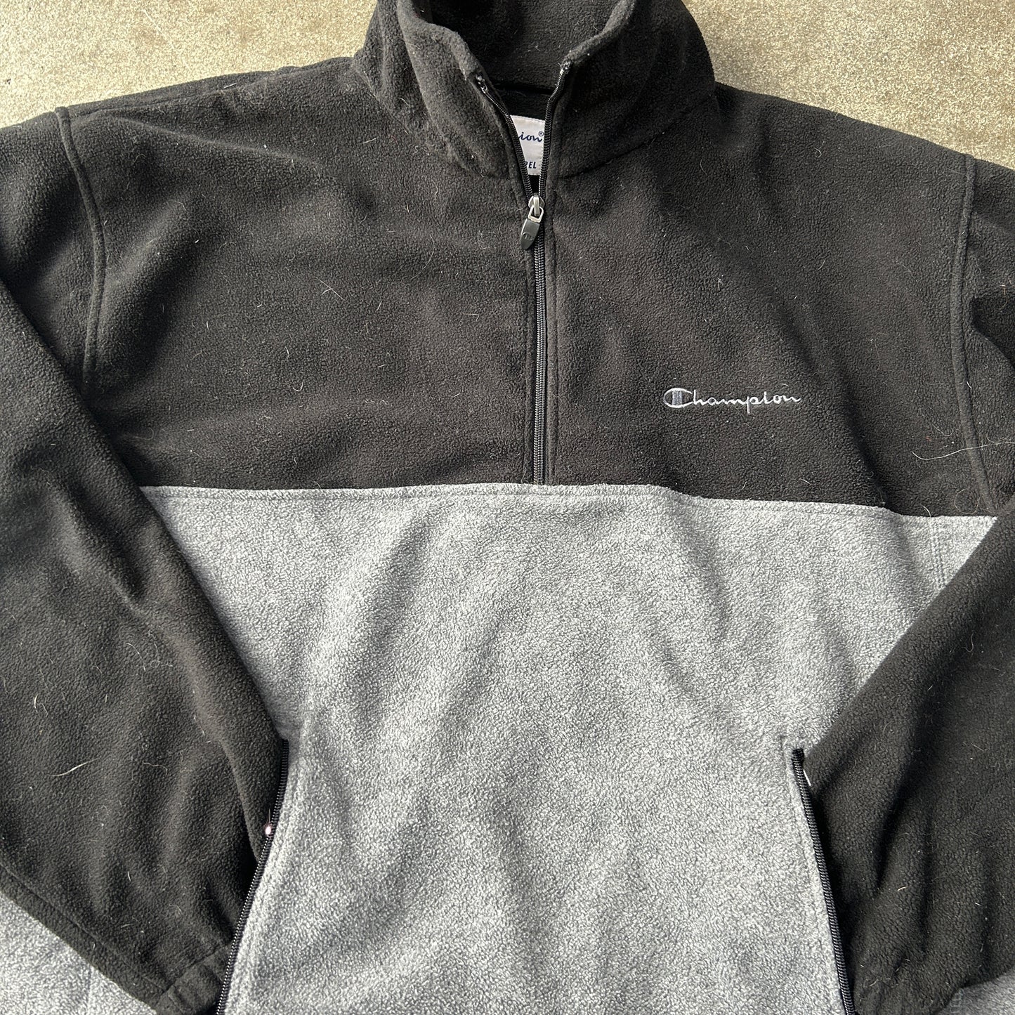 Vintage Champion Fleece Quarter Zip