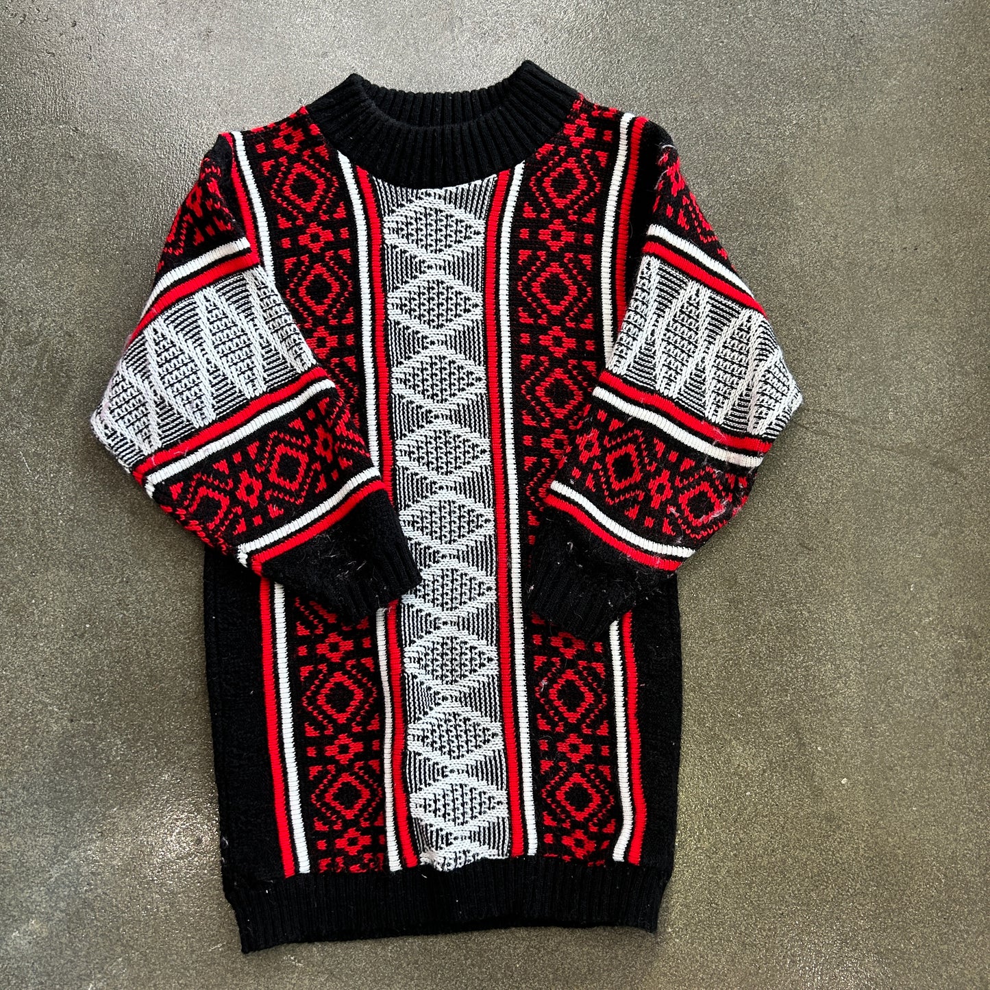 Vintage Domani Patterned Sweater