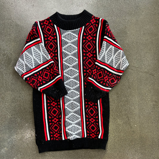 Vintage Domani Patterned Sweater