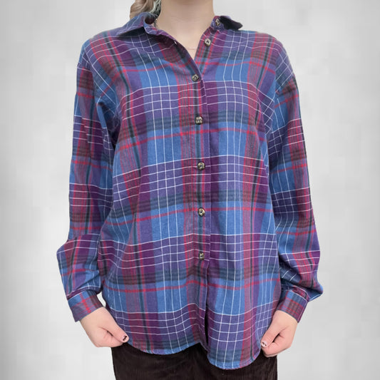 Vintage Koret City Blues Flannel