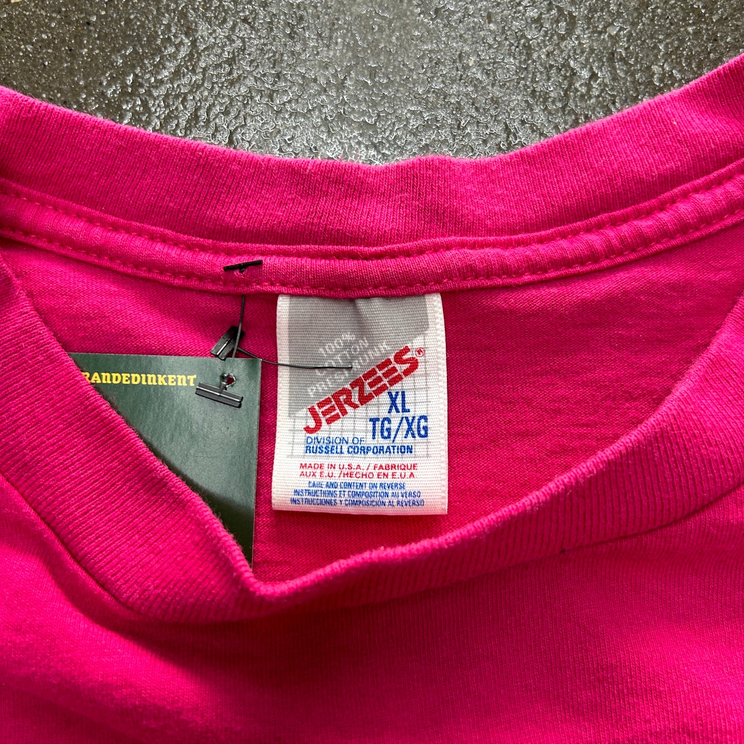 Vintage 90s Rooster Slogan Tee