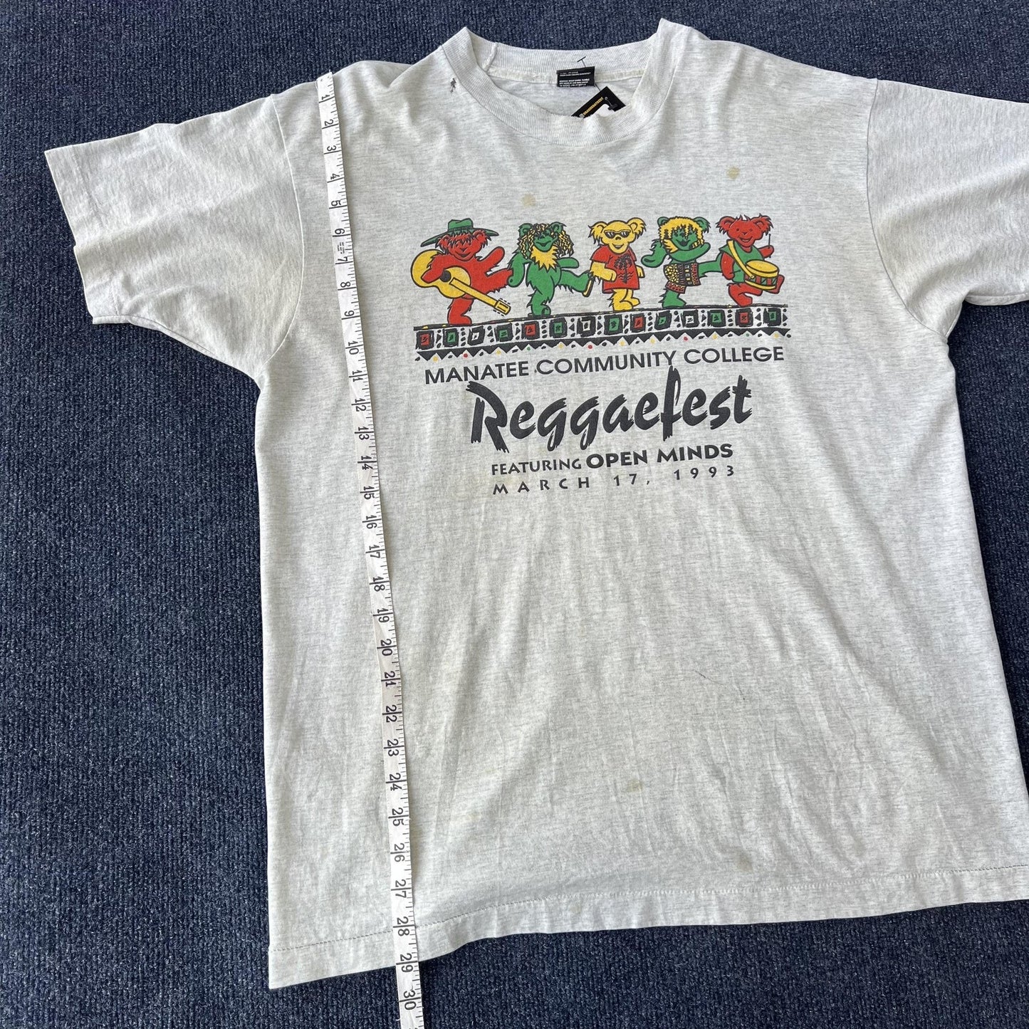Vintage 1993 Grateful Dead Reggaefest Tee