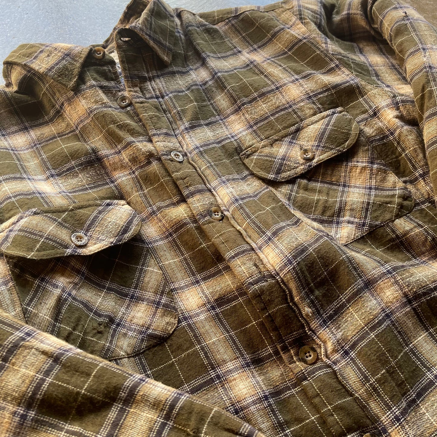 Vintage North East Outfitters Quilted Flannel