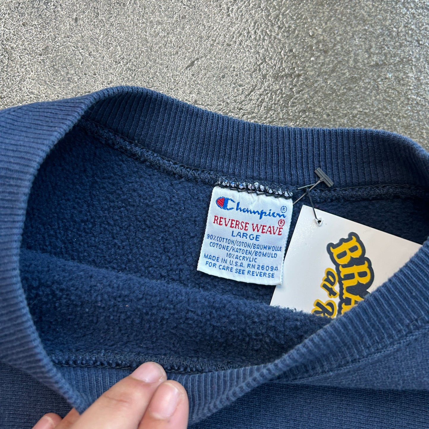 Vintage Champion Reverse Weave Notre Dame Crewneck