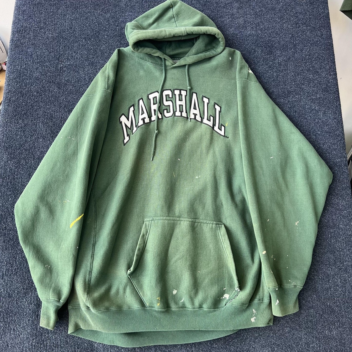 Y2K Distressed Marshall Steve & Barry's Hoodie